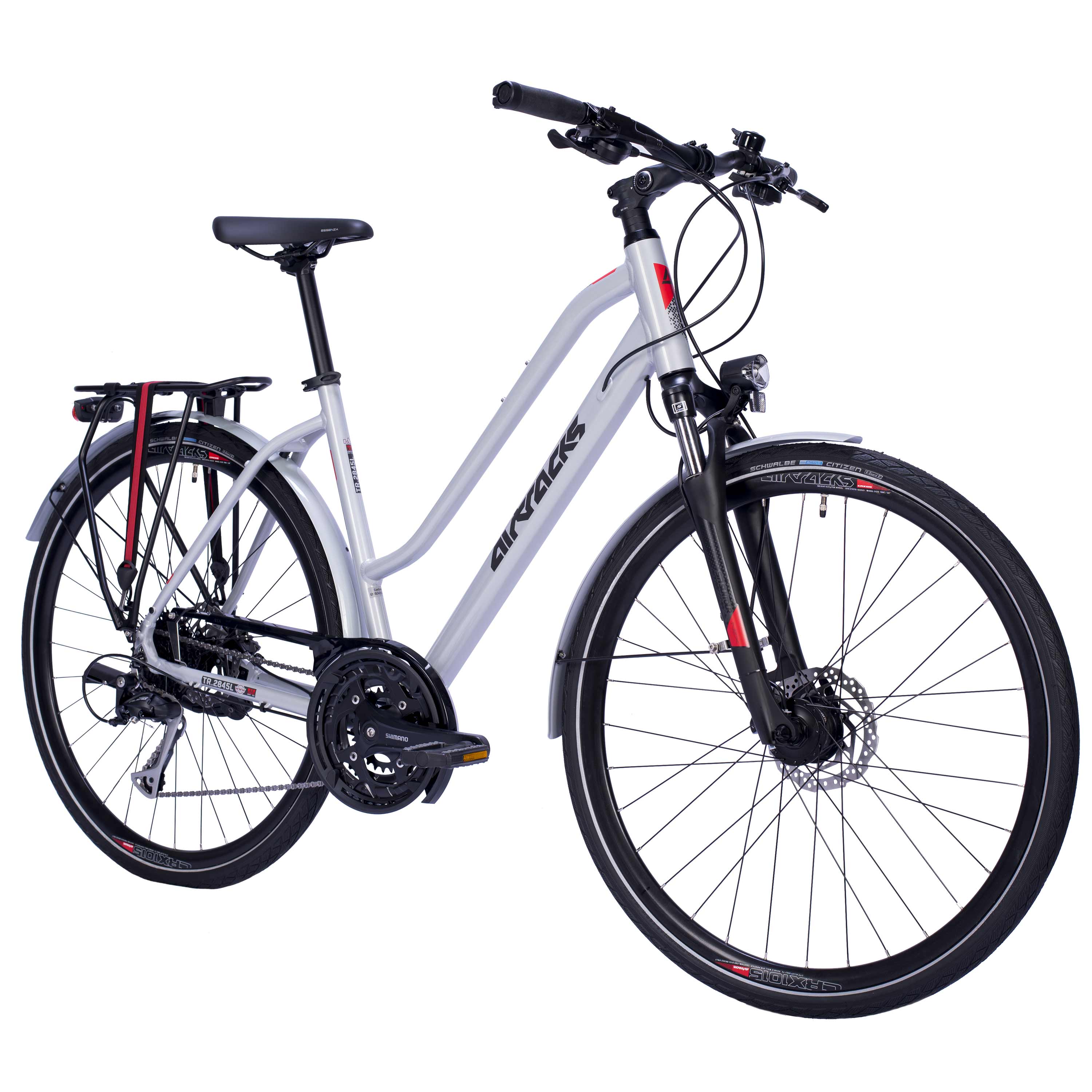 28" Vélo de trekking femme TR.2845 24 x vitesses Shimano Alivio RD-M3100-SGS