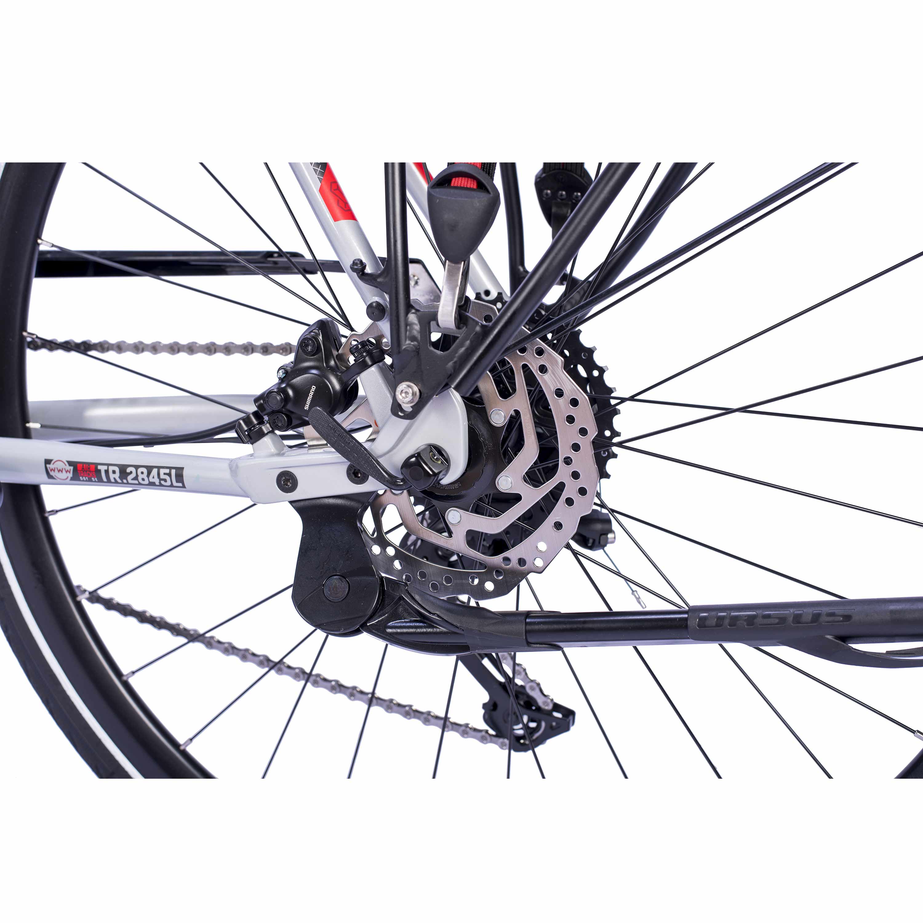 28" Vélo de trekking femme TR.2845L 2 x 9 vitesses SHIMANO CUES RD-U3020-9