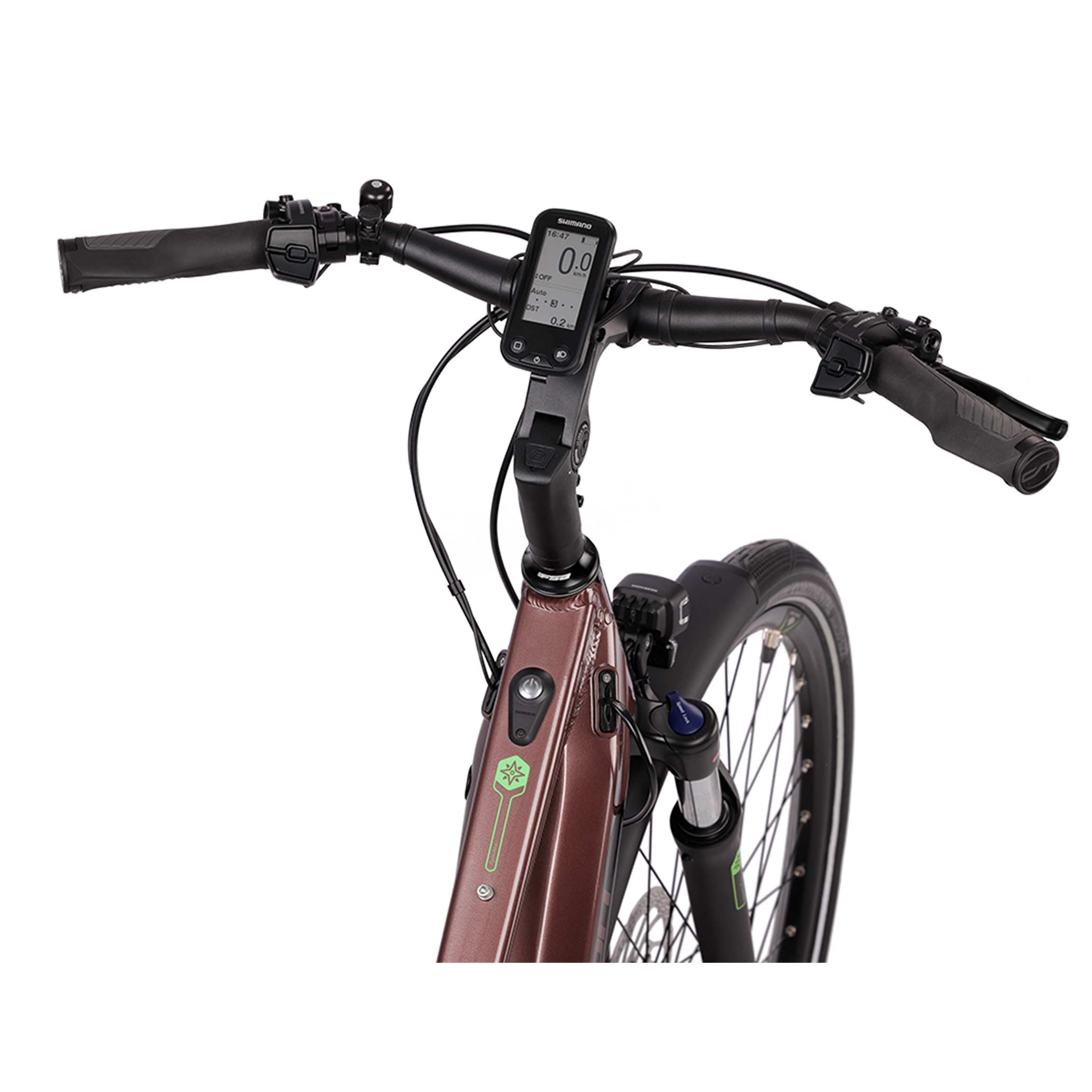 28 Zoll Damen E-Bike CITY Fahrrad e-TOURING 11.7 City Bike SHIMANO STEPS E 6100 504 Wh 5 x GANG SHIMANO NEXUS INTER 5