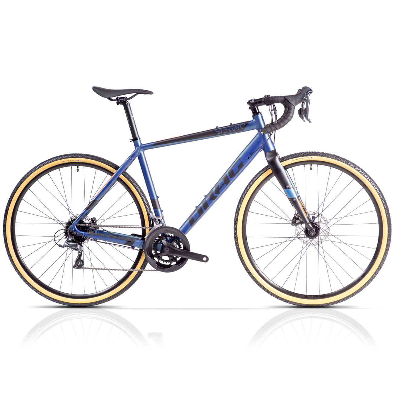 28" Bicicleta gravel para hombre STERRATO 3.0 - 2 x 8 velocidades Shimano CLARIS R2000.