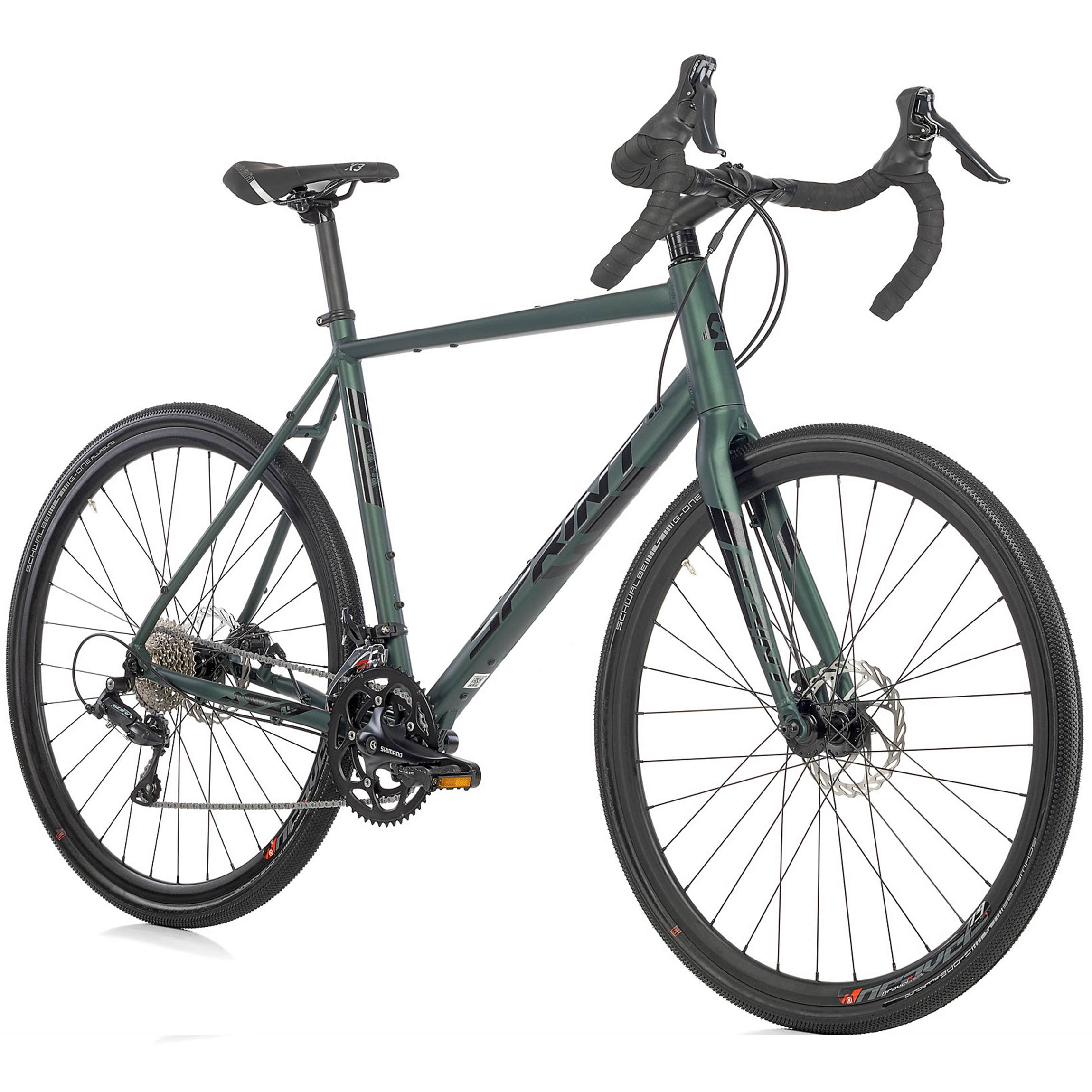 Bicicleta Gravel para hombre WHISPER ELITE MD de 28" Bicicleta 2 x 9 velocidades SHIMANO SORA ST-R3000