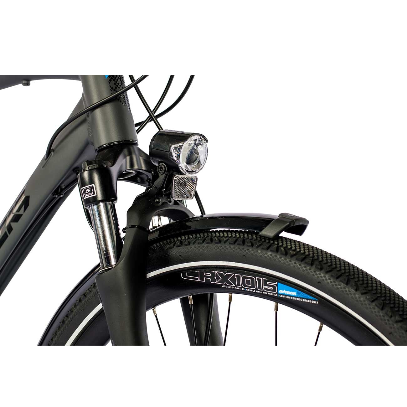 Men Trekking Bicycle 28 inch Trekingrad TR.2845 Shimano 27 x Gang Alivio RD-T4000 SGS Shadow