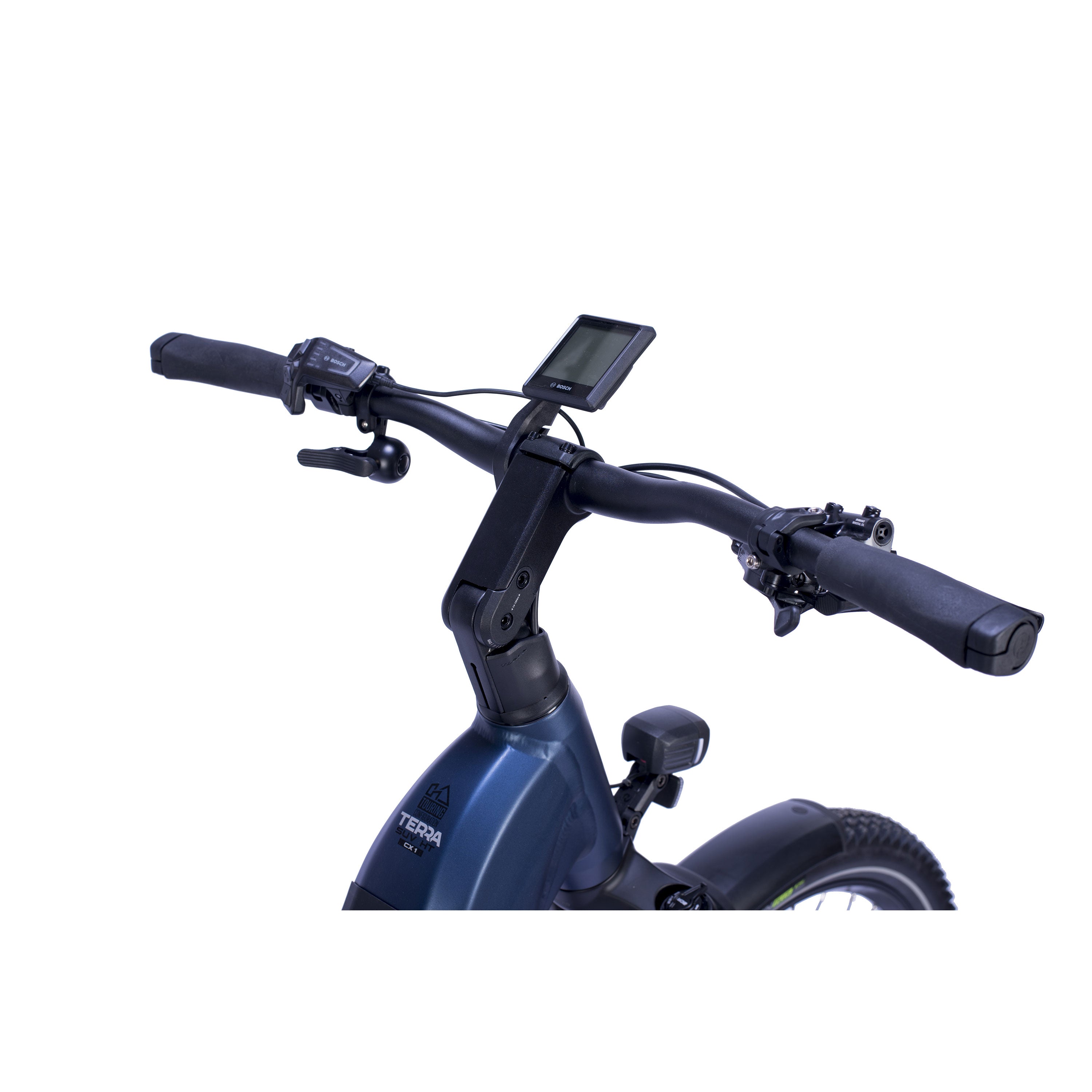27,5" E-SUV MTB donna Wave LS TERRA CX1 con BOSCH Performance Line PX Smart System Powertube 800 Wh 12 velocità Shimano XT RD-M8100 SGS Blu