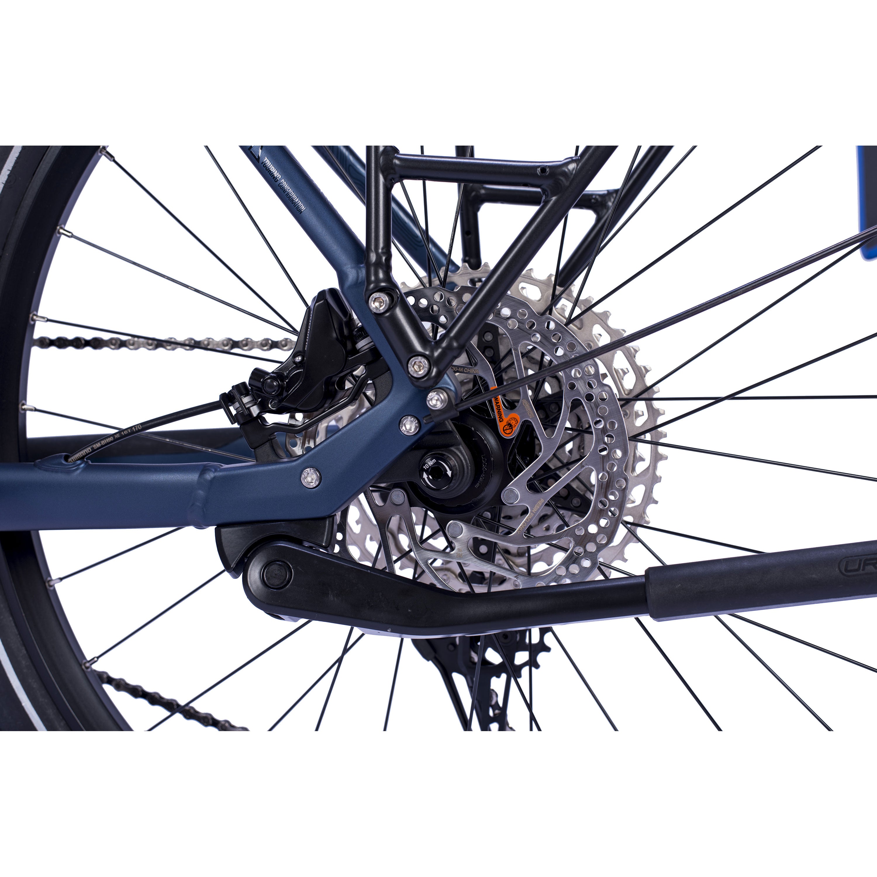 27,5" E-SUV MTB donna Wave LS TERRA CX1 con BOSCH Performance Line PX Smart System Powertube 800 Wh 12 velocità Shimano XT RD-M8100 SGS Blu