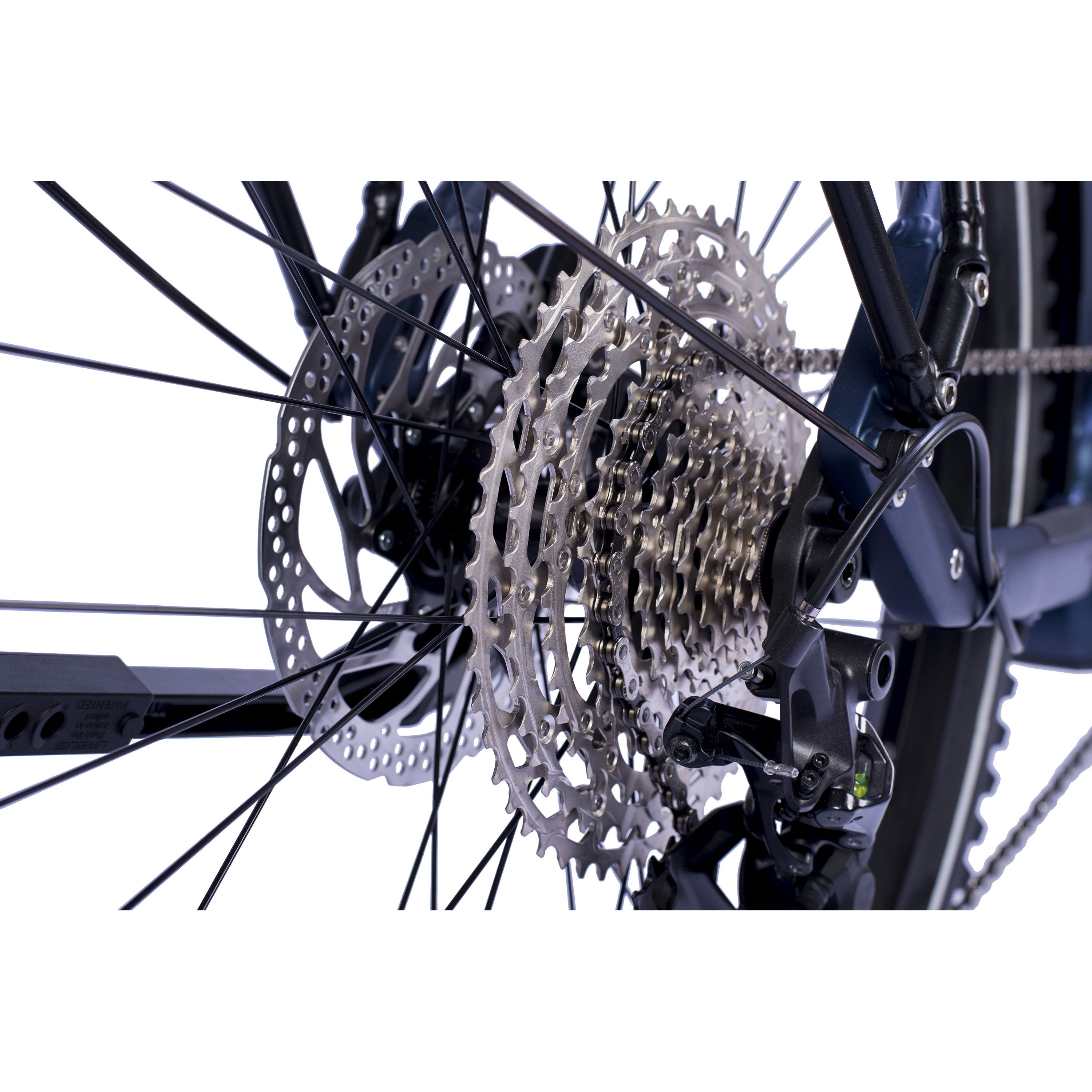 27,5" E-SUV MTB donna Wave LS TERRA CX1 con BOSCH Performance Line PX Smart System Powertube 800 Wh 12 velocità Shimano XT RD-M8100 SGS Blu