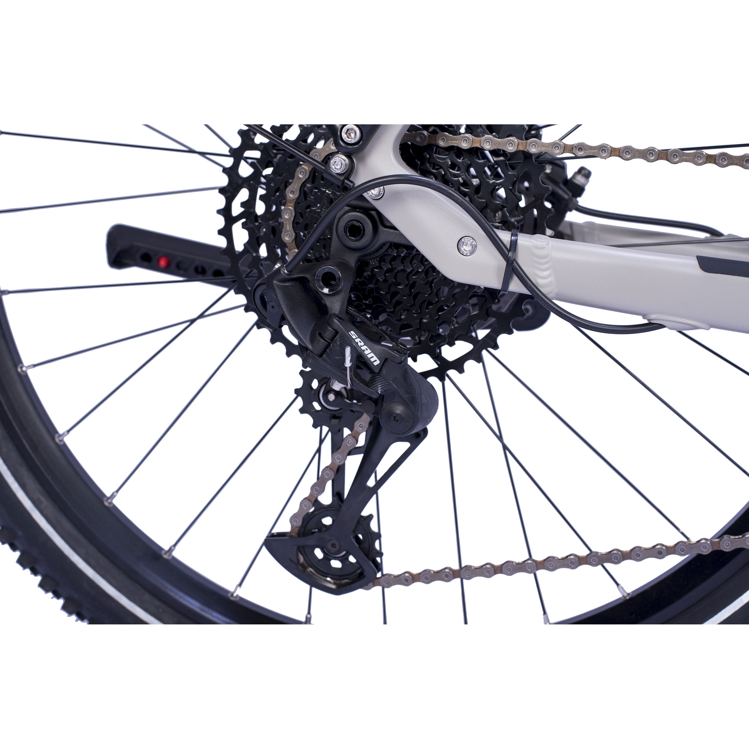 27,5" E-SUV MTB da donna WAVE LS TERRA CX2 BOSCH PERFORMANCE LINE PX Smart System POWERTUBE 600 Wh 12 velocità SRAM SX Eagle – Nero