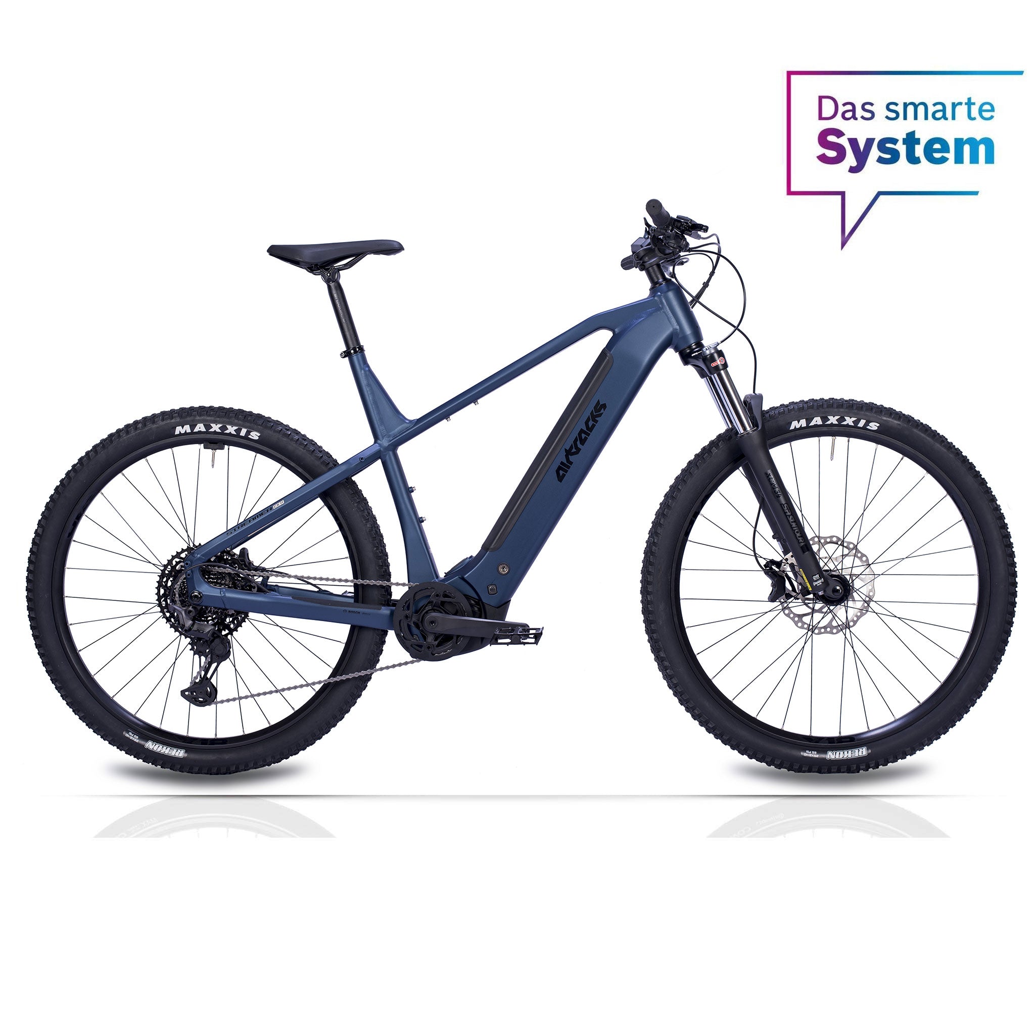 29" E-MTB da uomo STREAMER CX11 BOSCH PERFORMANCE LINE CX (GEN 5) Smart System POWERTUBE 600Wh 11 velocità SHIMANO XT RD-M8310 Blu