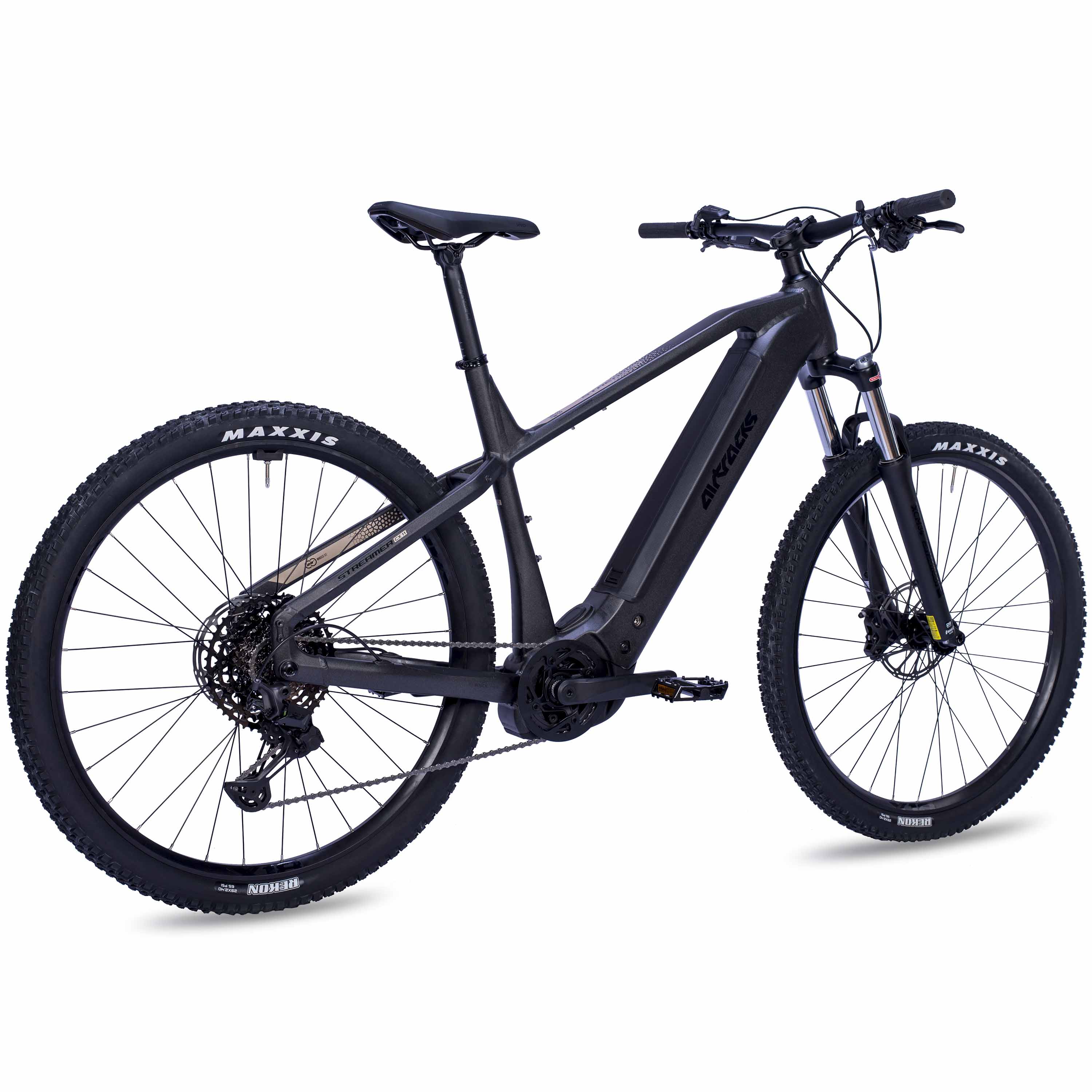 29" VTT électrique homme STREAMER CX11 Bosch Performance Line CX Gen 5 Smart System PowerTube 600 WH 11 vitesses Shimano XT RD-M8310