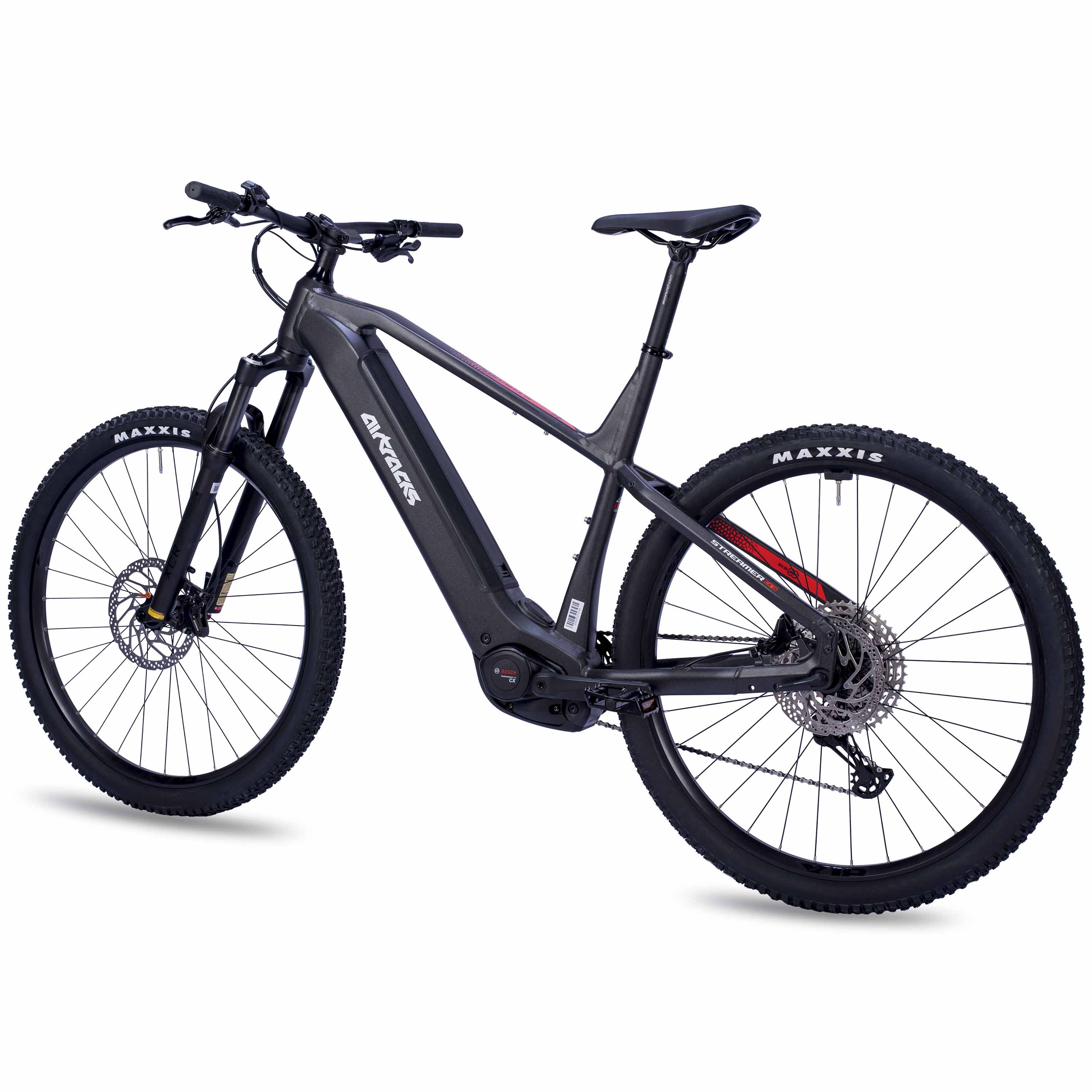 29" BICICLETA ELÉCTRICA DE MONTAÑA HOMBRE STREAMER BOSCH PERFORMANCE LINE CX GEN 5 SMART SYSTEM POWERTUBE 800 WH 12 VELOCIDADES SHIMANO XT RD-M8100