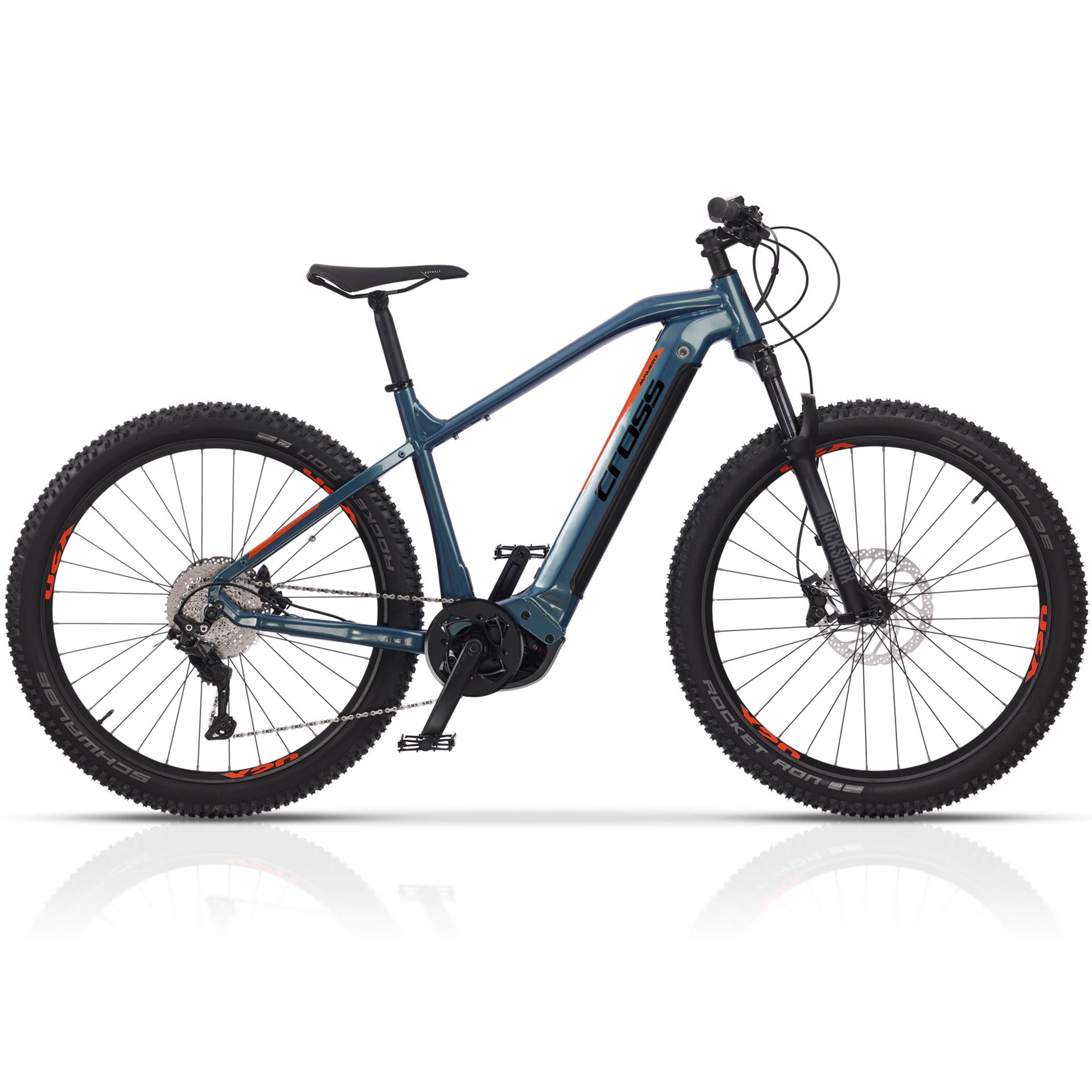 27,5" E-MTB Mountain bike elettrica MAVERIX BOSCH Performance Line CX POWERTUBE 625 Wh 10 velocità SHIMANO DEORE RD-M5120 SGS.