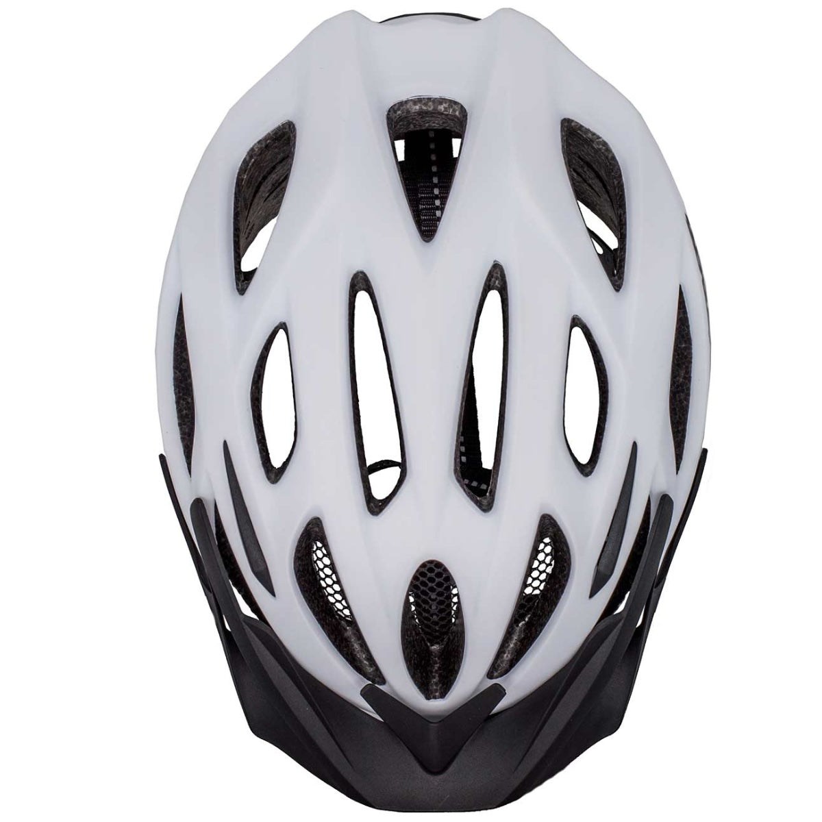 Casque de vélo Savage KJ -201 White Matt - Hommes et femmes