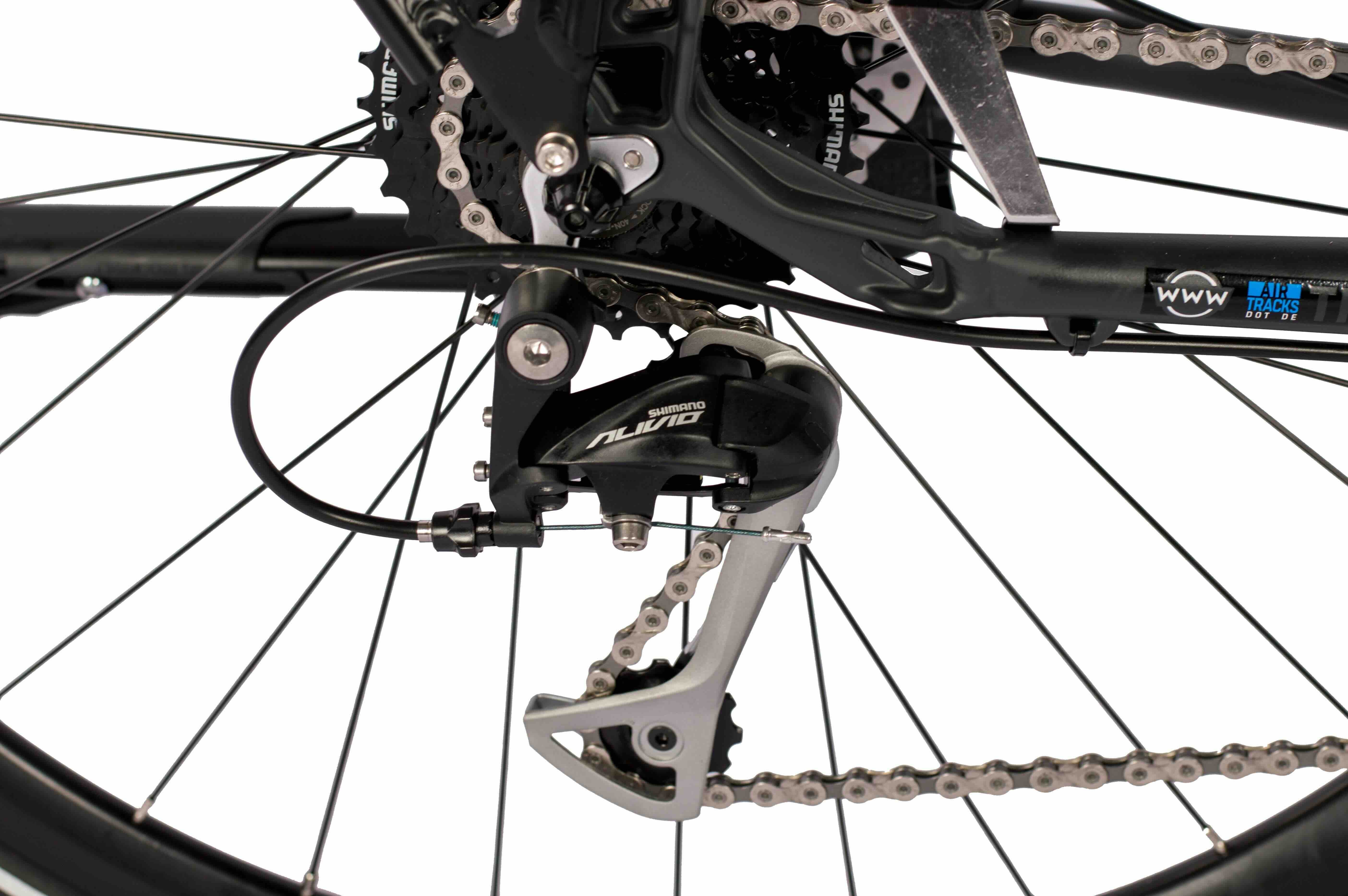 Men Trekking Bicycle 28 inch Trekingrad TR.2845 Shimano 27 x Gang Alivio RD-T4000 SGS Shadow
