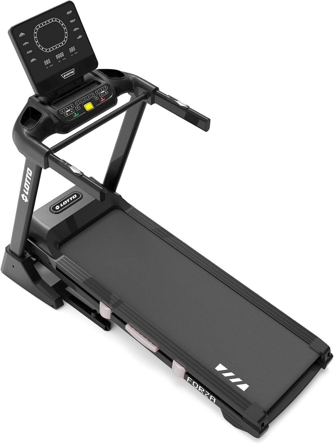Lotto Forza treadmill foldable electrically up to 120 kg bluetooth 1-18km/h 140x48cm