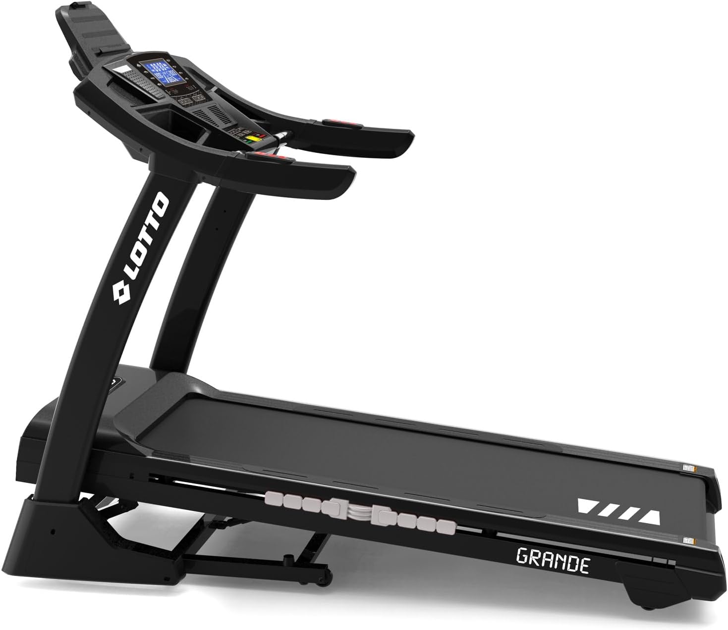 Lotto Grande treadmill foldable electrically up to 120 kg Bluetooth 1-20 km/h 150x51 cm