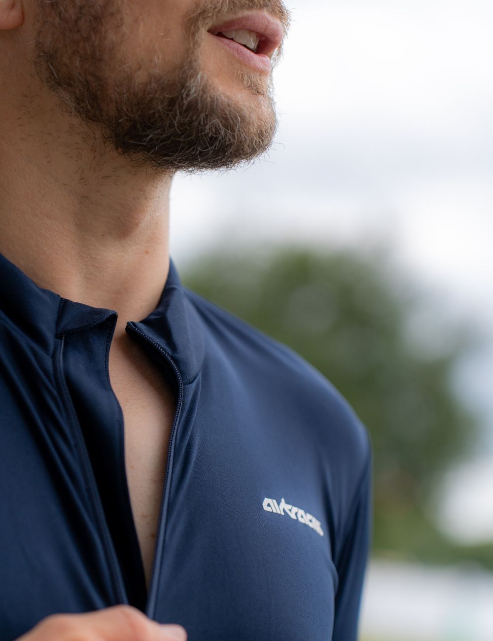 Maglia da uomo in bicicletta corta -Bike Bike Air Tech II Blue blu blu navy blu