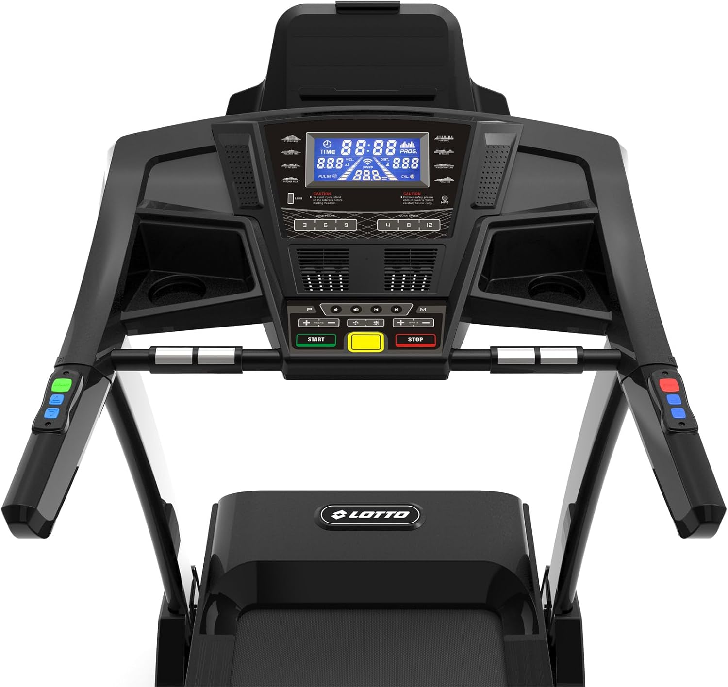 Lotto Grande treadmill foldable electrically up to 120 kg Bluetooth 1-20 km/h 150x51 cm
