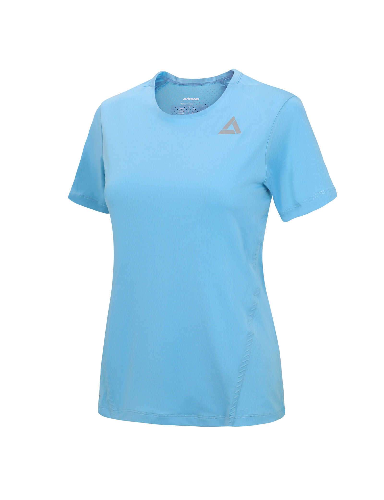 Damen Funktions Laufshirt Kurzarm Pro Line Celeste