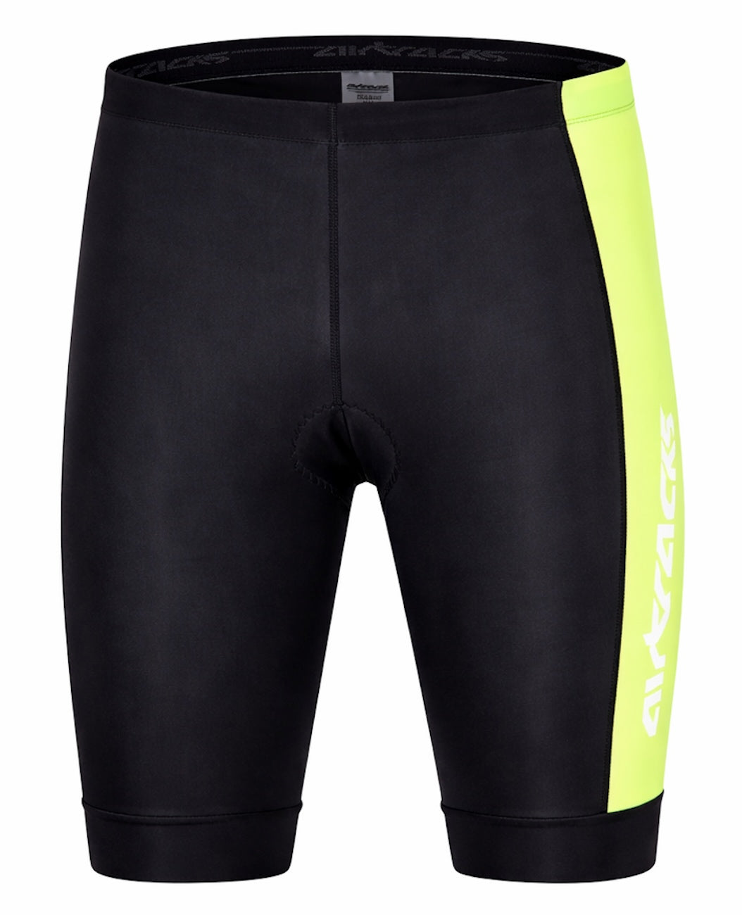 Pantalones de bicicleta para hombres pantalones cortos de bicicleta por línea neon