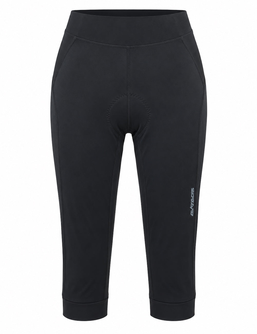 Pantaloni per biciclette da donna 3-4 lunghezza per linea Black Set Product Setprodukt