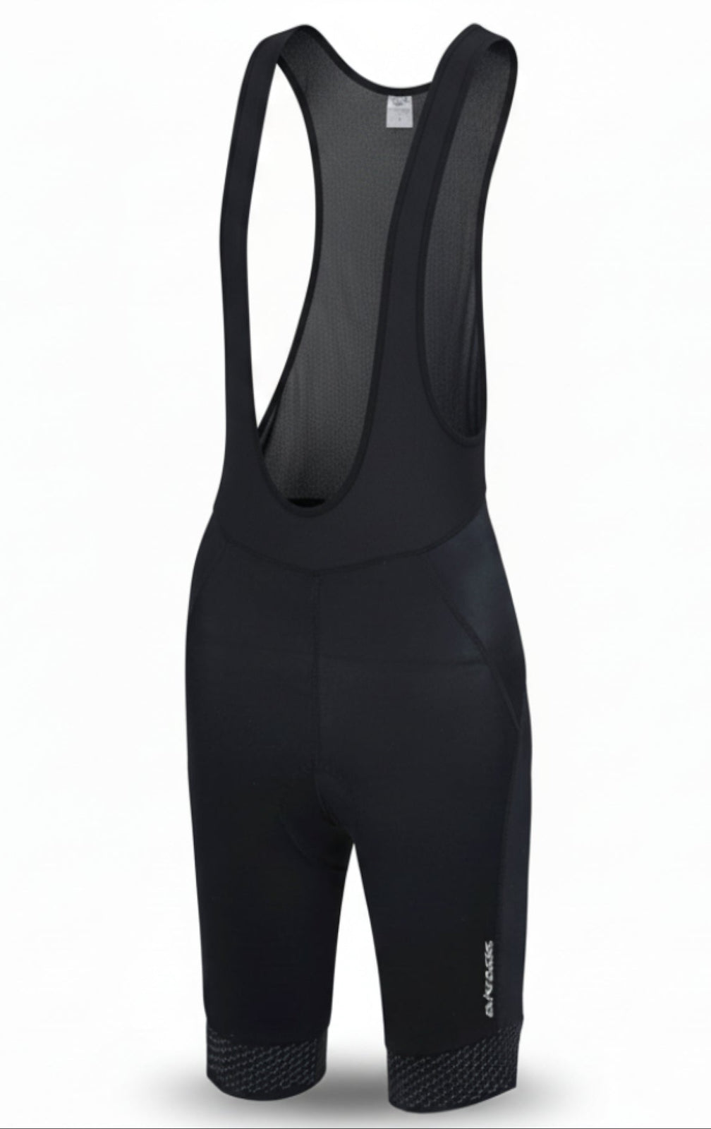 Pantalon à vélo pour femmes courte avec des sangles - Pantalon de transport par ligne noire