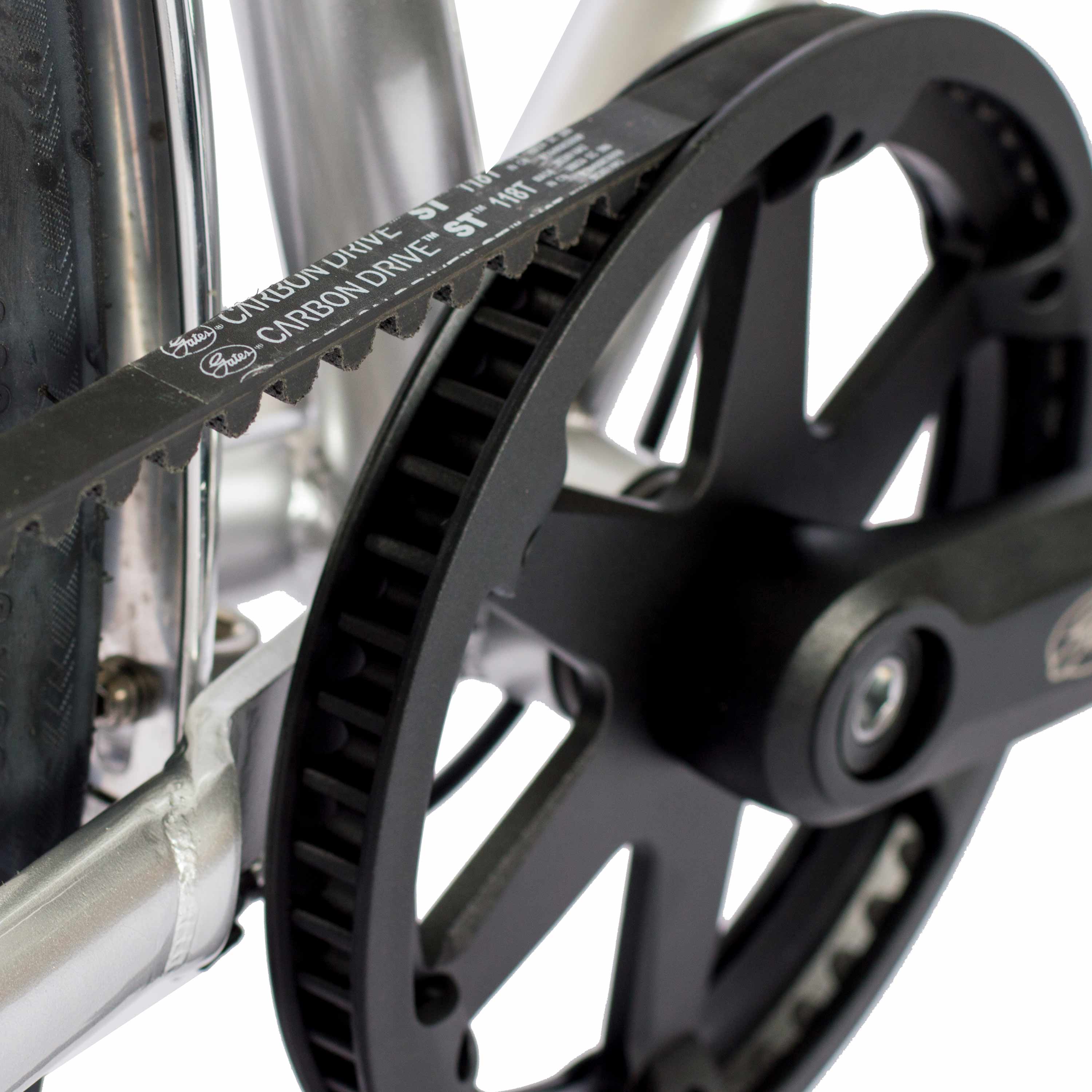 28" Bicicletta urbana da uomo STREET CrMo GATES CARBON DRIVE BELT Shimano 7 velocità