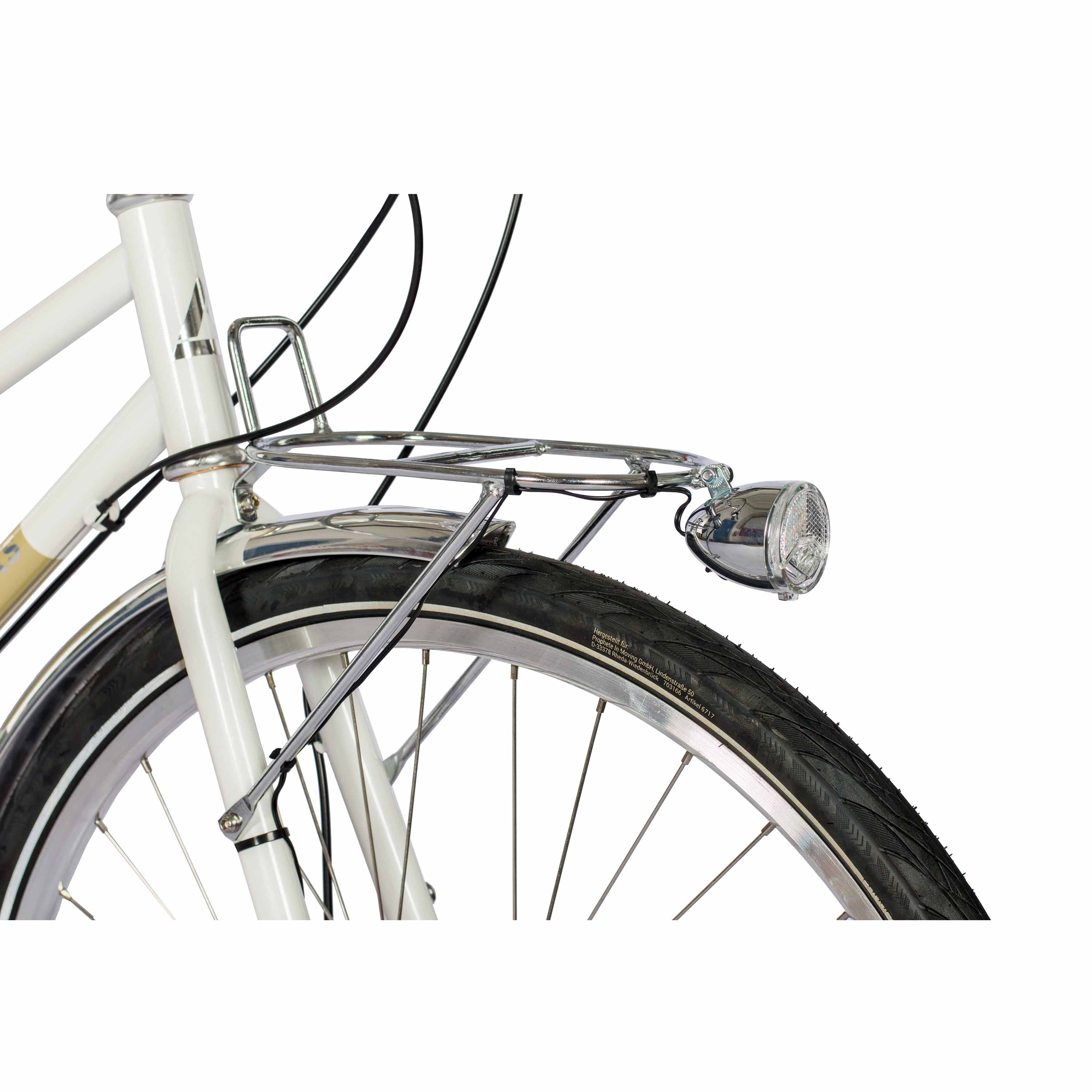 28" Vélo urbain femme STREET CrMo GATES CARBON DRIVE BELT Shimano 7 vitesses