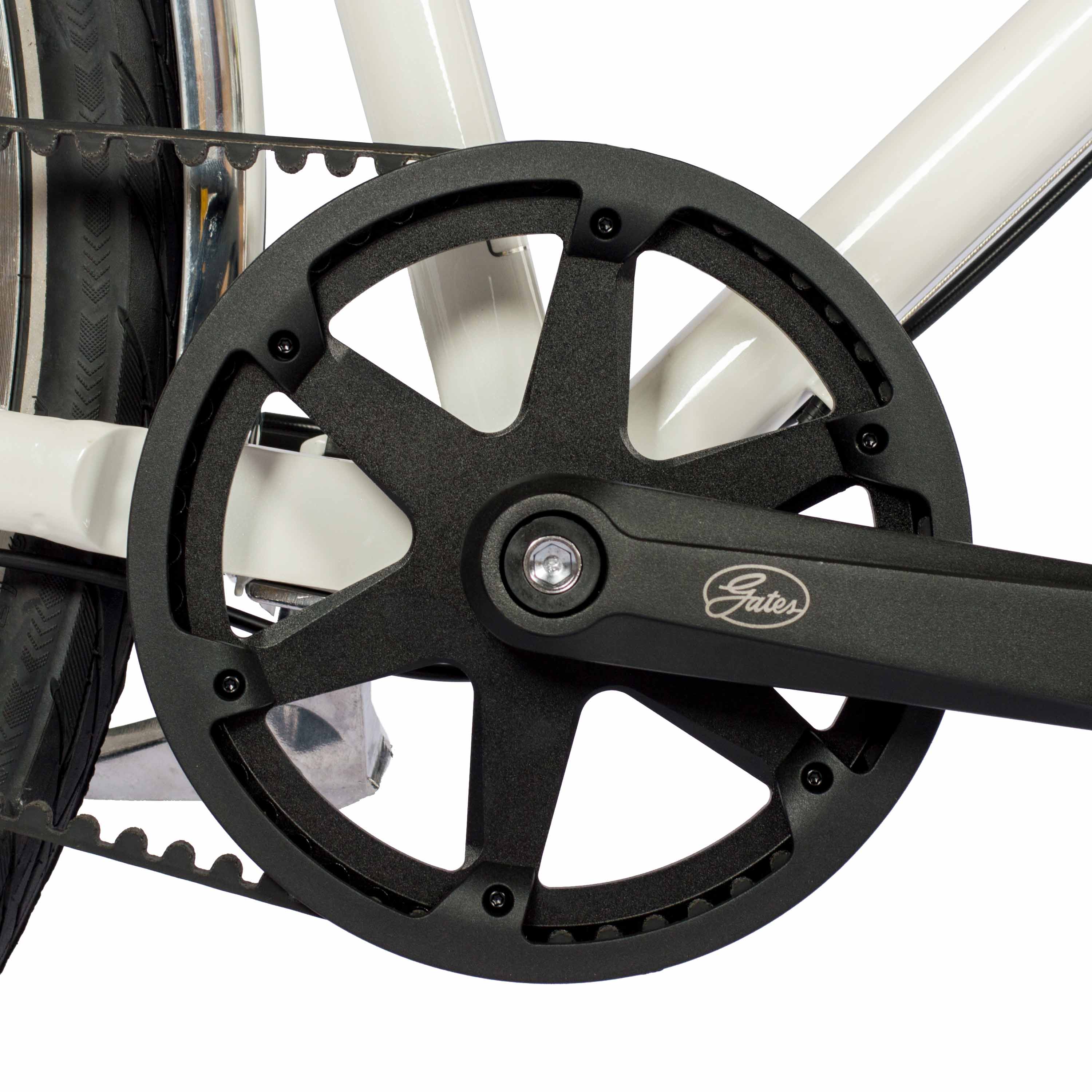 28" Vélo urbain femme STREET CrMo GATES CARBON DRIVE BELT Shimano 7 vitesses