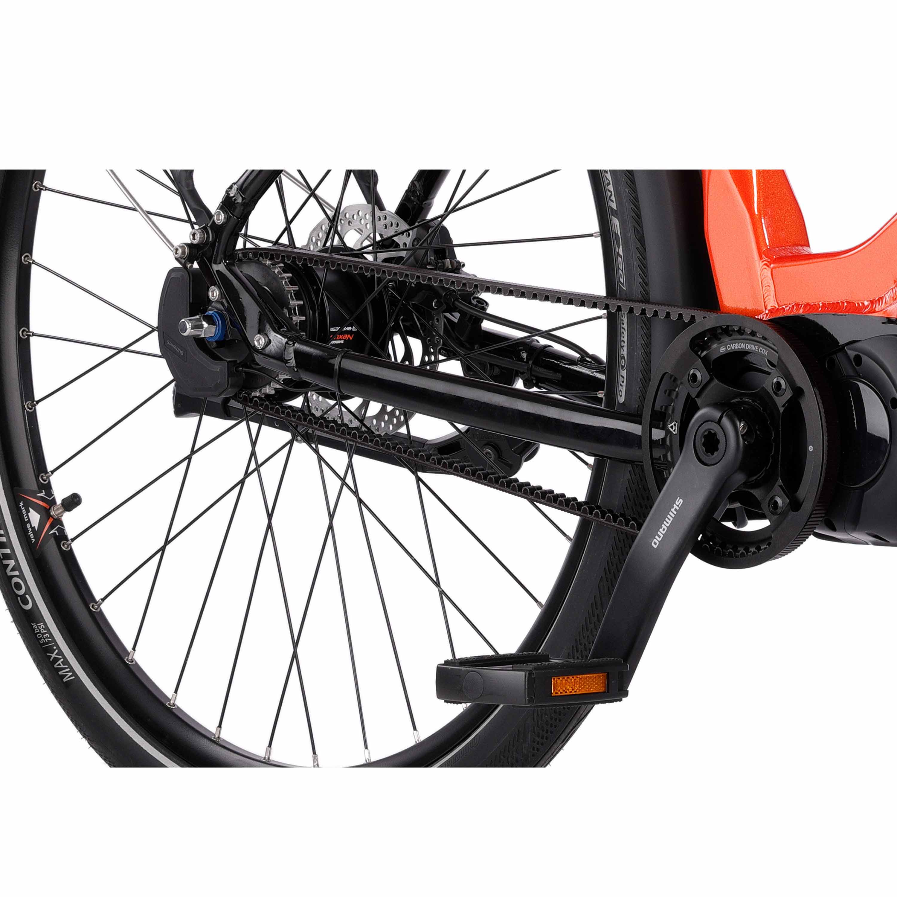 28 inch women's e-bike LS CITY bicycle e-TOURING 11.9 city bike SHIMANO STEPS E 6100 630 Wh 5 x GEAR SHIMANO NEXUS INTER 5