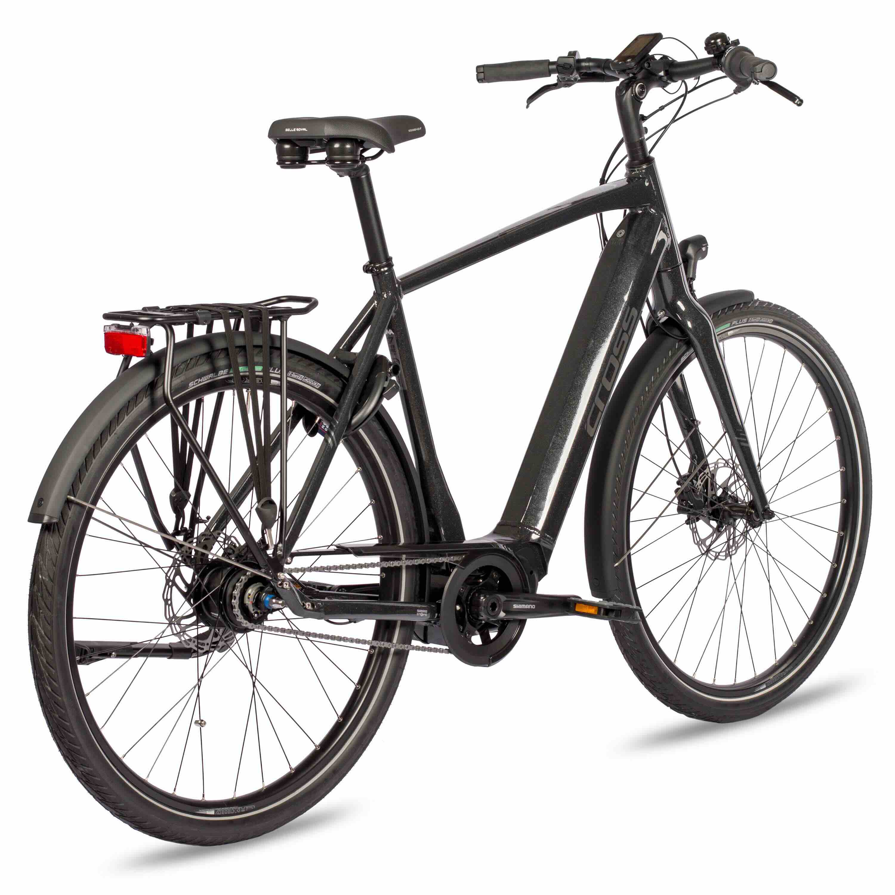 28 inch e-bike men City Bicycle Nova Shimano StеPS E-6100 504WH 8 x gang Shimano Nexus