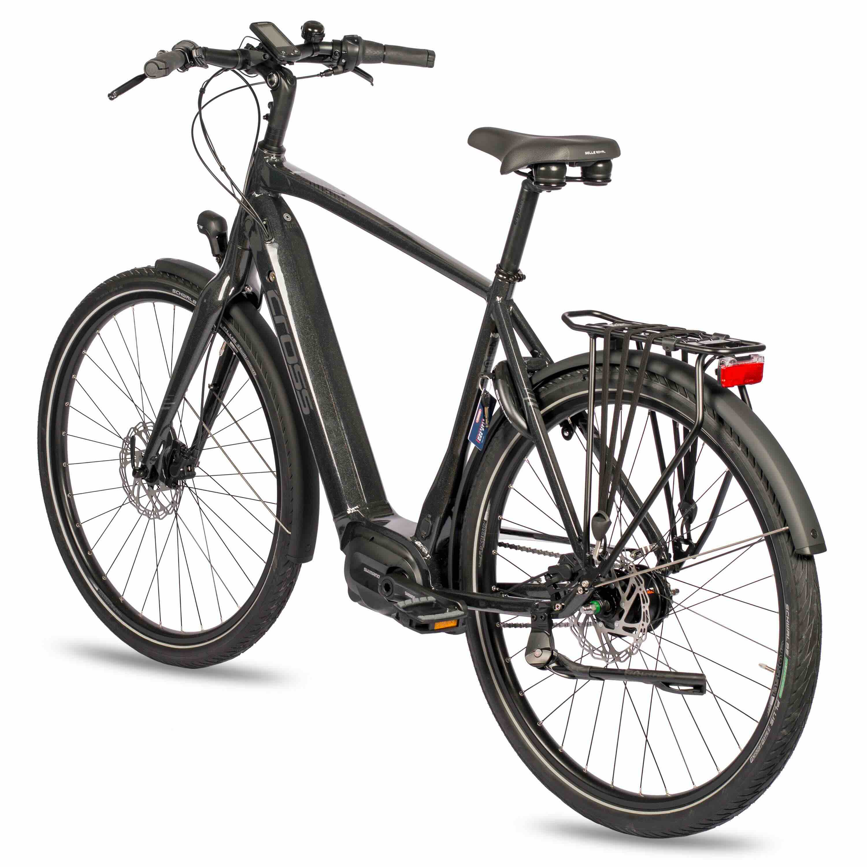 28 inch e-bike men City Bicycle Nova Shimano StеPS E-6100 504WH 8 x gang Shimano Nexus