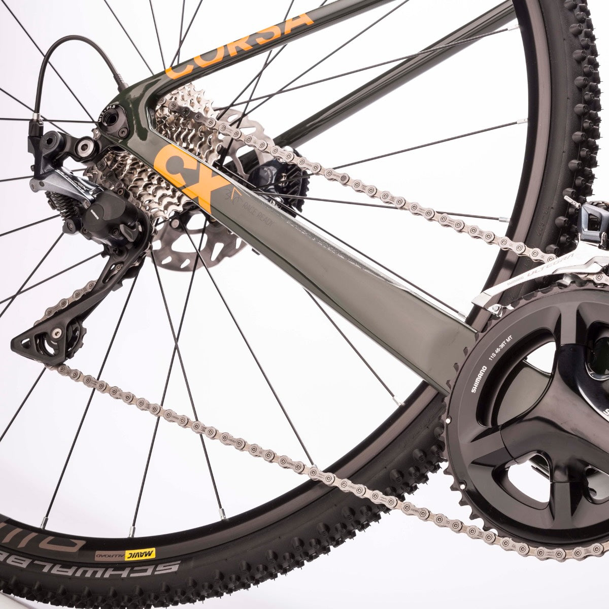 28 inch men cyclocross carbon bike corsa cx 11 gear Shimano Ultegra RD-RX810 GS 2 x 11 compartment