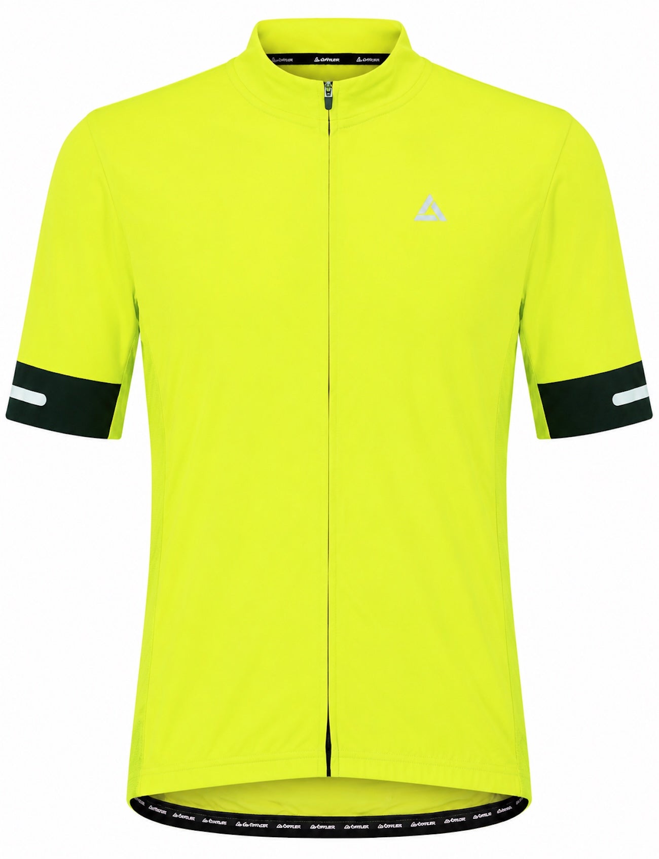 Maglia da bicicletta maschile corta -maglia per biciclette per maniche per squadra al neon