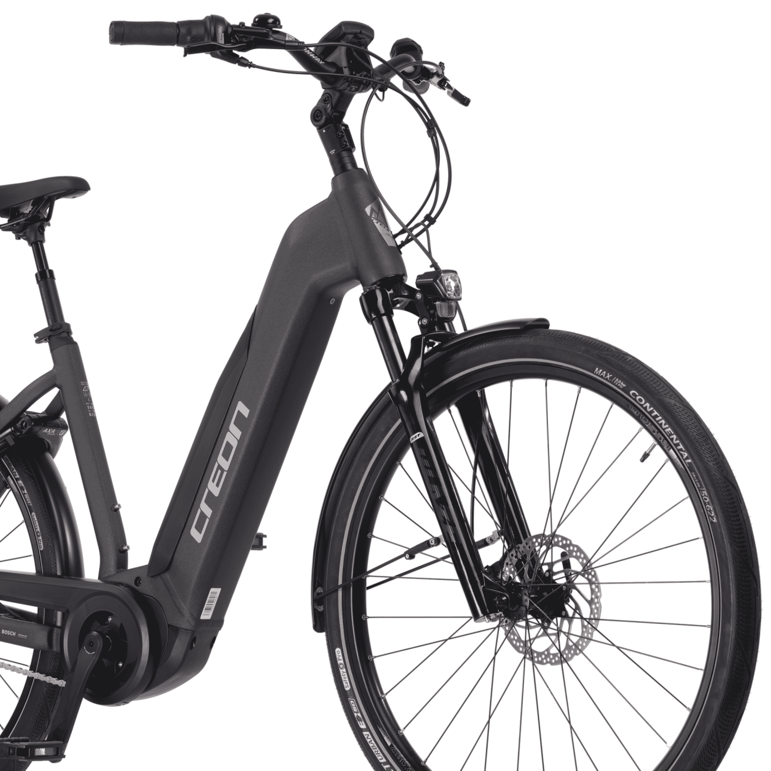 28" BICICLETA ELÉCTRICA MUJER LS CITY MOTIVE TF 1.7 TREKKING BOSCH ACTIVE PLUS LINE 400 WH 7 VELOCIDADES SHIMANO NEXUS
