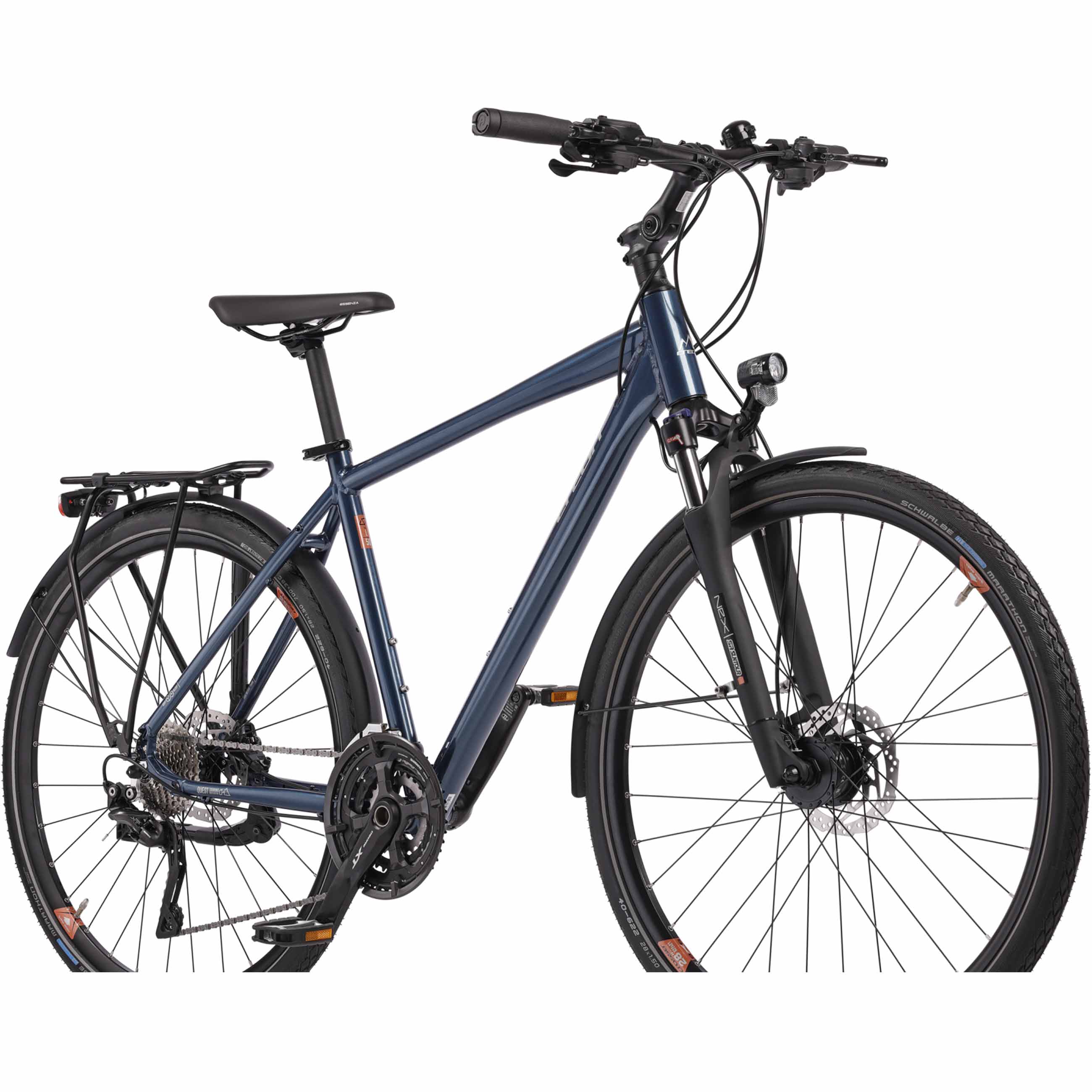 28 inch men trekking bicycle Quest DB Gent Shimano 30 x gang Deore XT RD-T8000 SGS