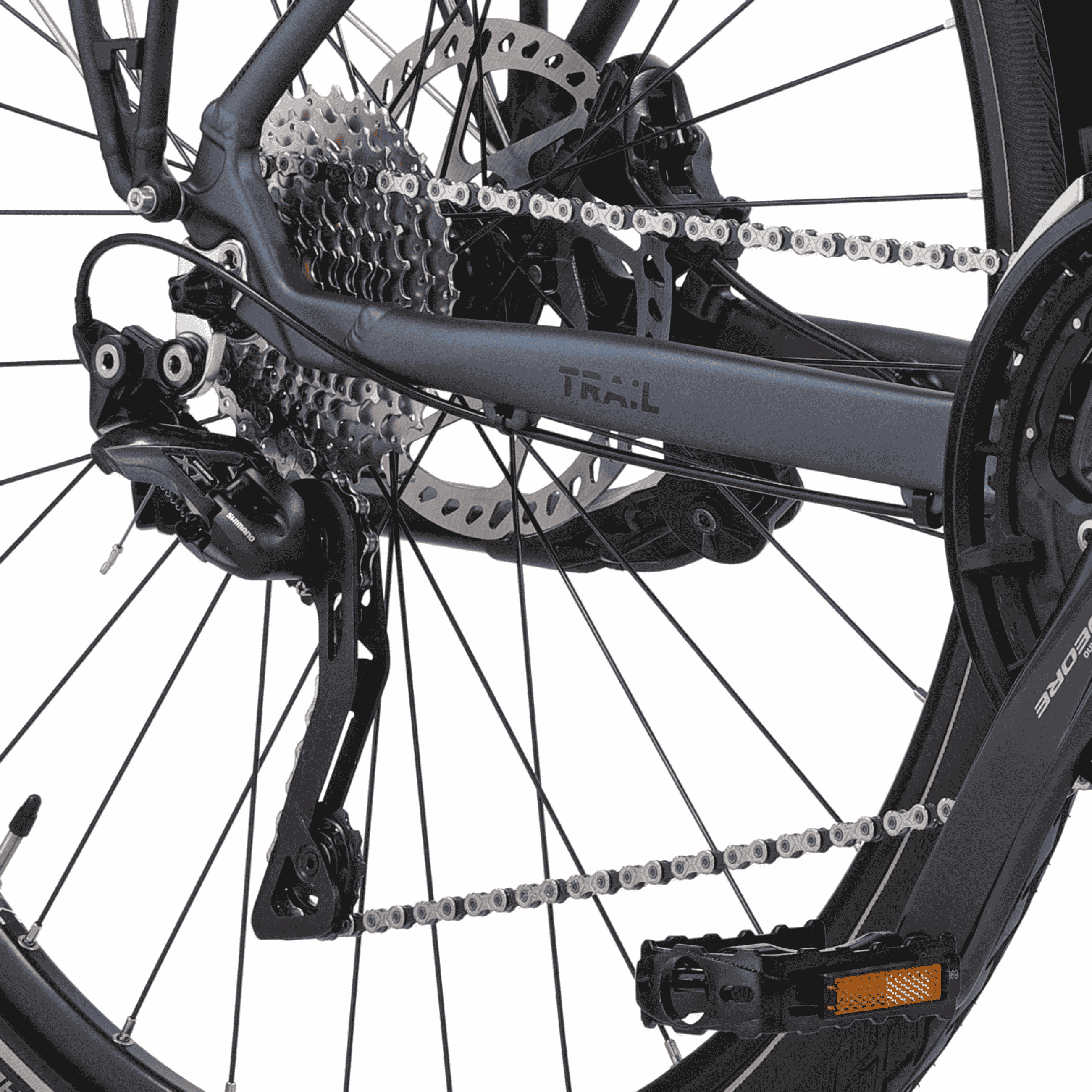 28 inch women trekking bicycle 6.0 trekkingrad shimano 30 x gang Deore XT RD-T8000 SGS