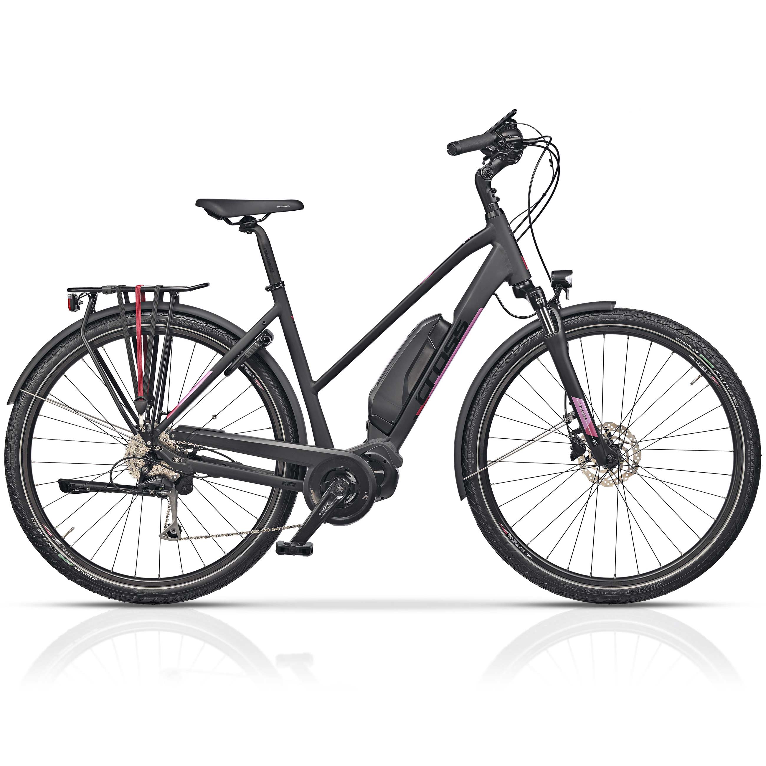 28 inch E-bike ladies trekking bike V-Tron SHIMANO STEPS E-6100 504Wh 9 x GANG SHIMANO ALIVIO RD-T4000 SGSL