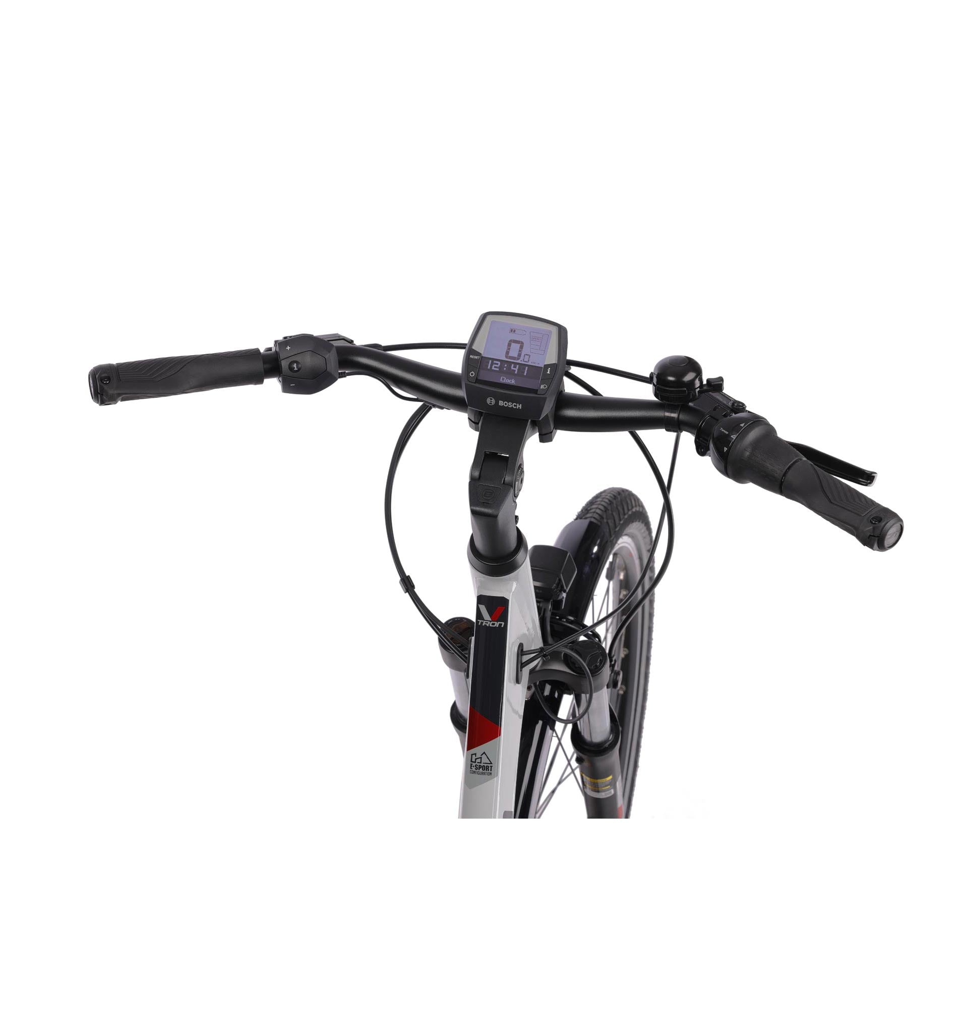 28 inch City Bicycle E-Bike V-Tron LS Rack Bosch Active Plus Line Gen3 400 Wh 7 Gang Shimano Nexus