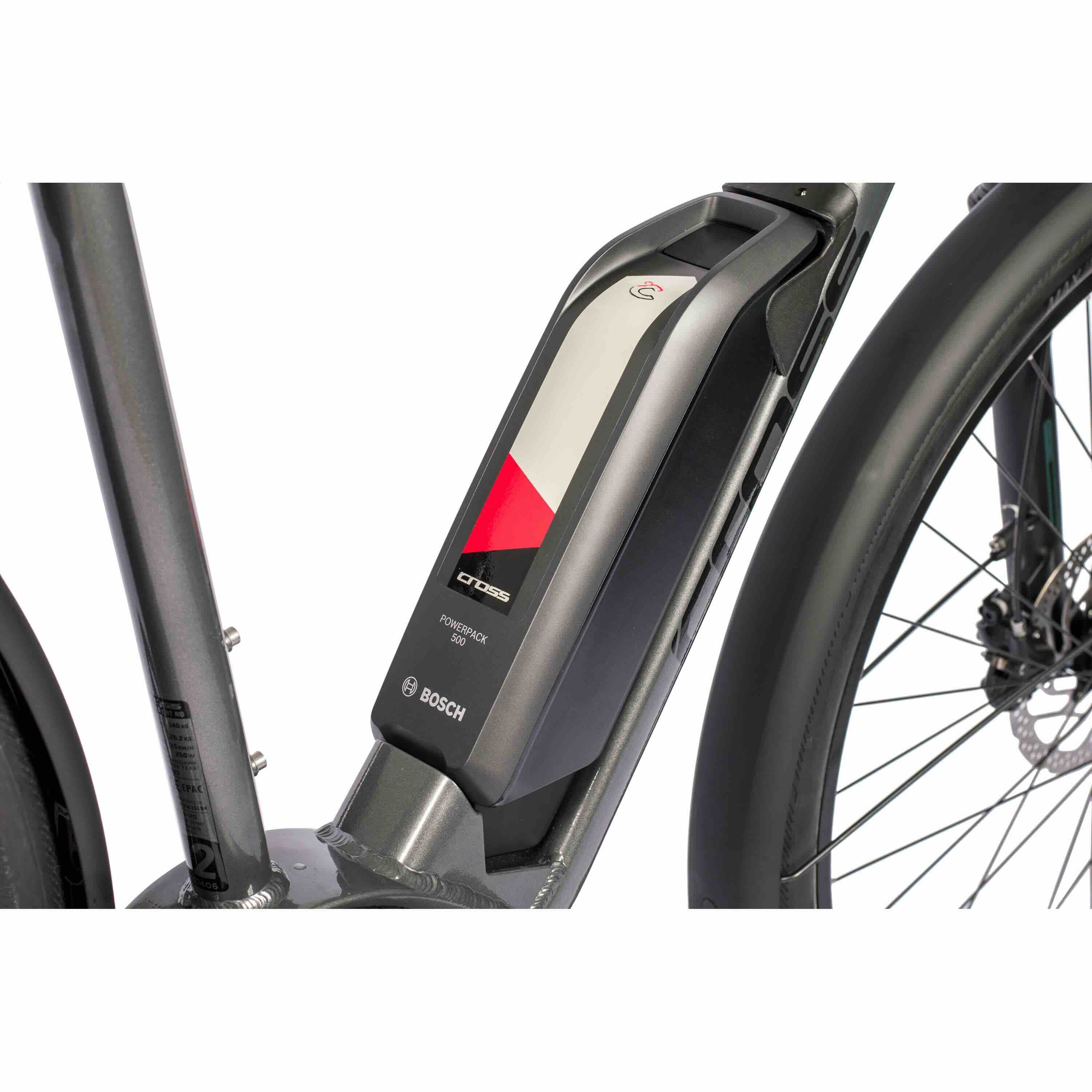 Bicycle de randonnée pour le vélo électrique de 28 pouces V-Tron Bosch Active plus ligne Gen3 500Wh 10S Shimano Deore