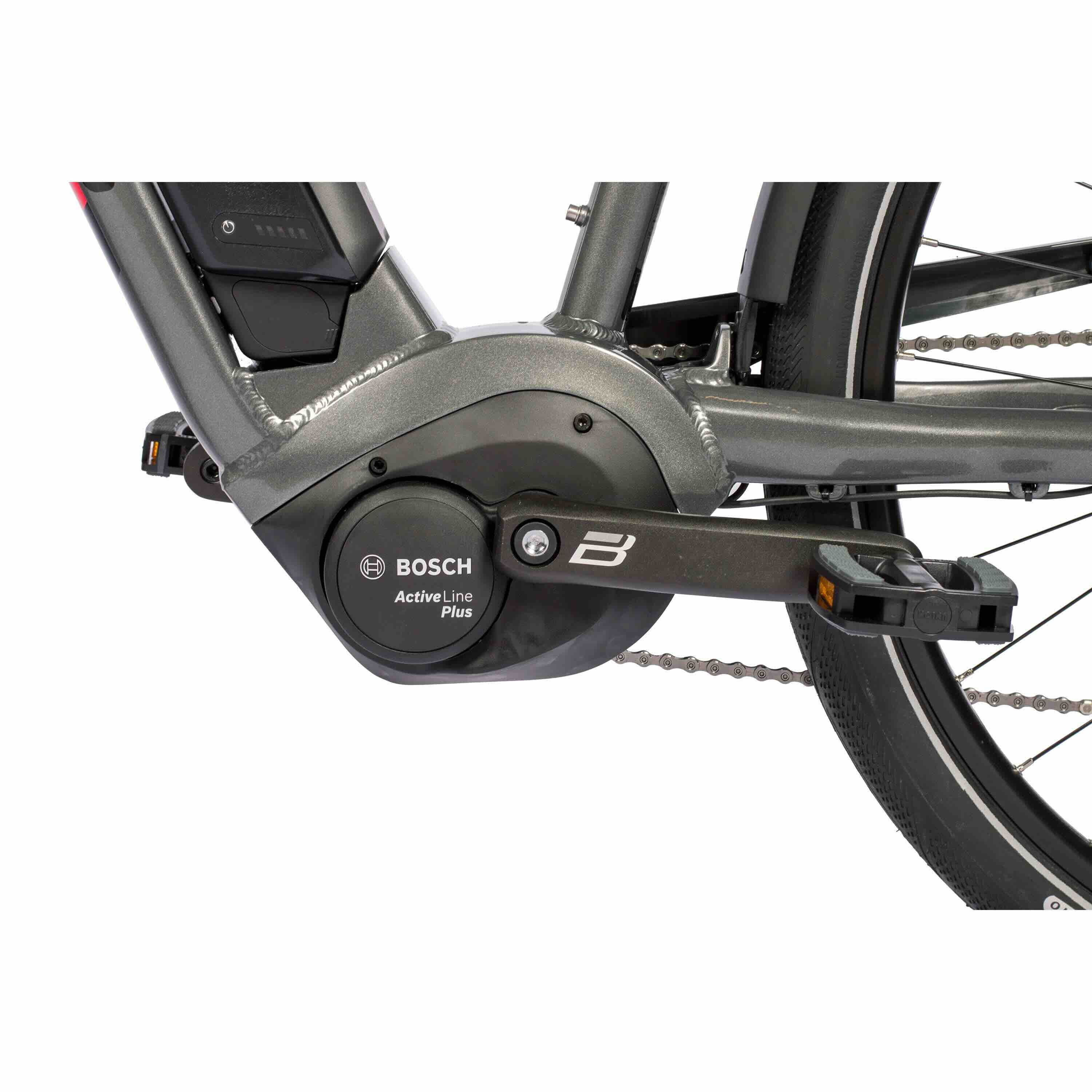 Bicycle de randonnée pour le vélo électrique de 28 pouces V-Tron Bosch Active plus ligne Gen3 500Wh 10S Shimano Deore