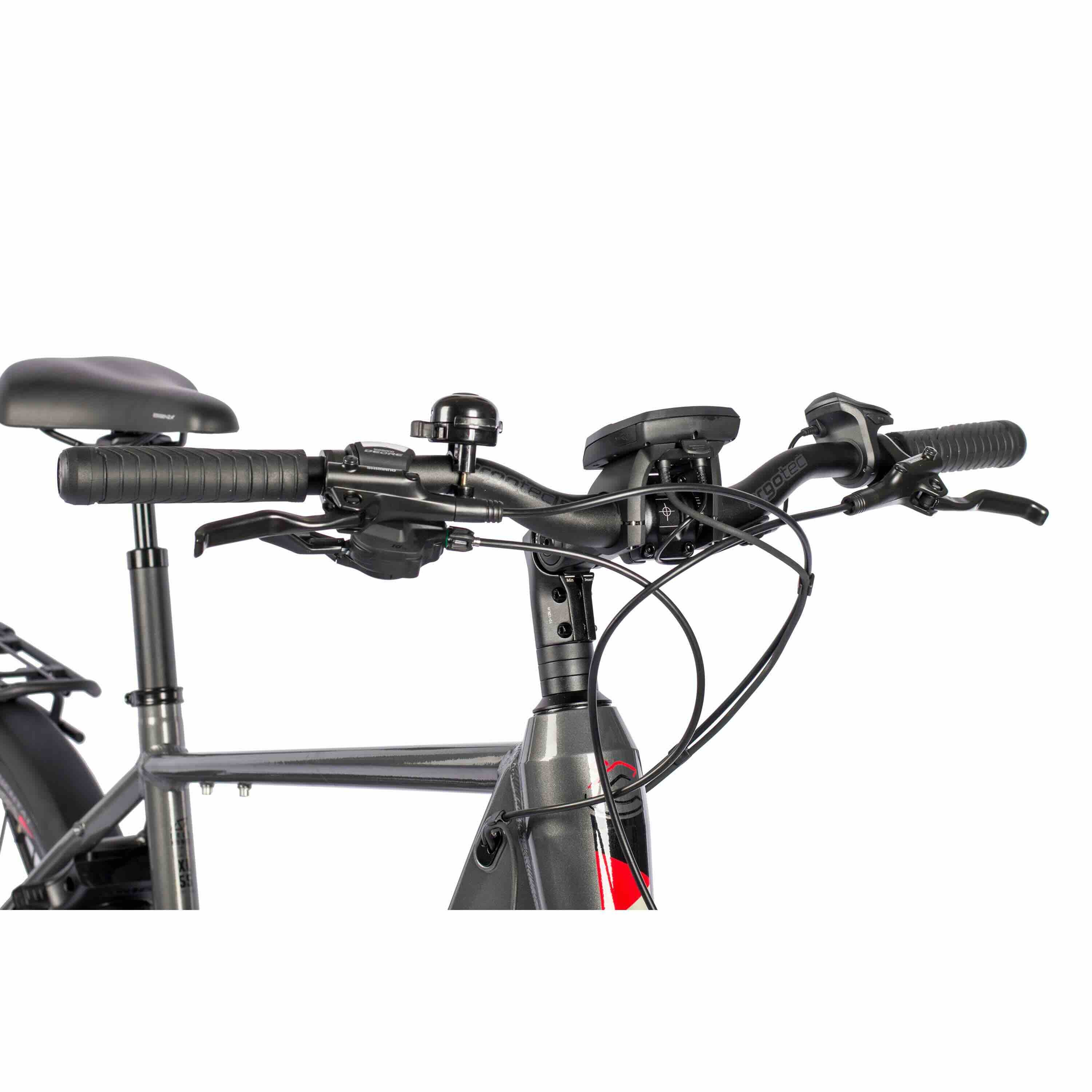 Bicycle de randonnée pour le vélo électrique de 28 pouces V-Tron Bosch Active plus ligne Gen3 500Wh 10S Shimano Deore