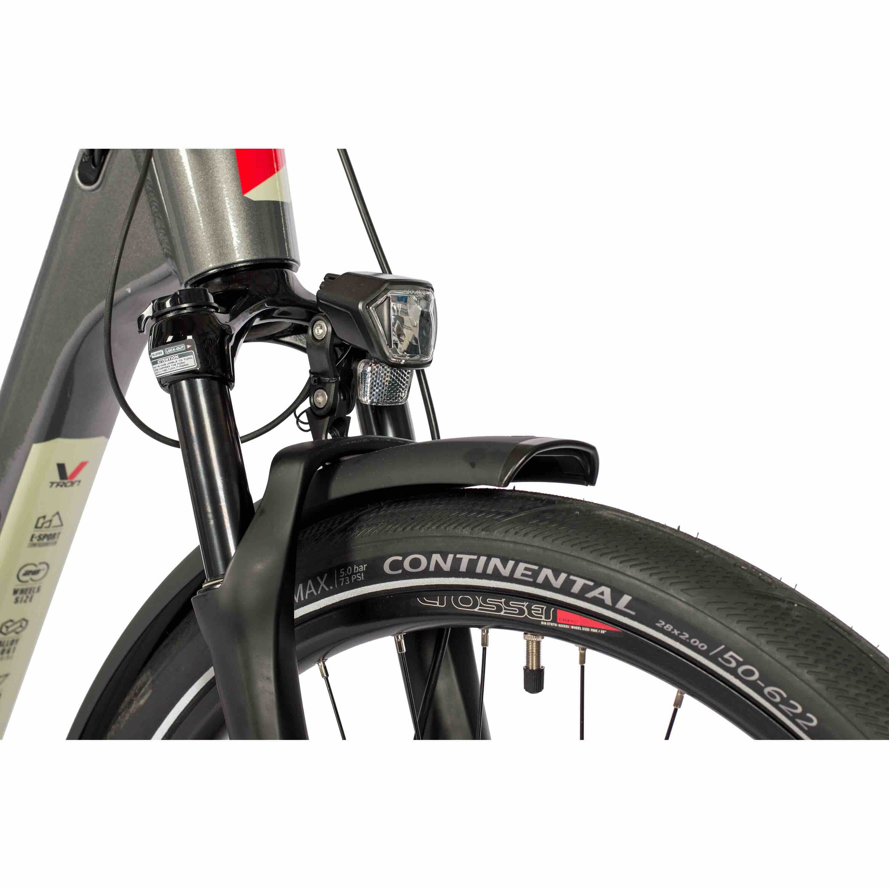 28 inch e-bike trekking bicycle LS Wave V-Tron Bosch Active Plus Line Gen3 500Wh 10S Shimano Deore