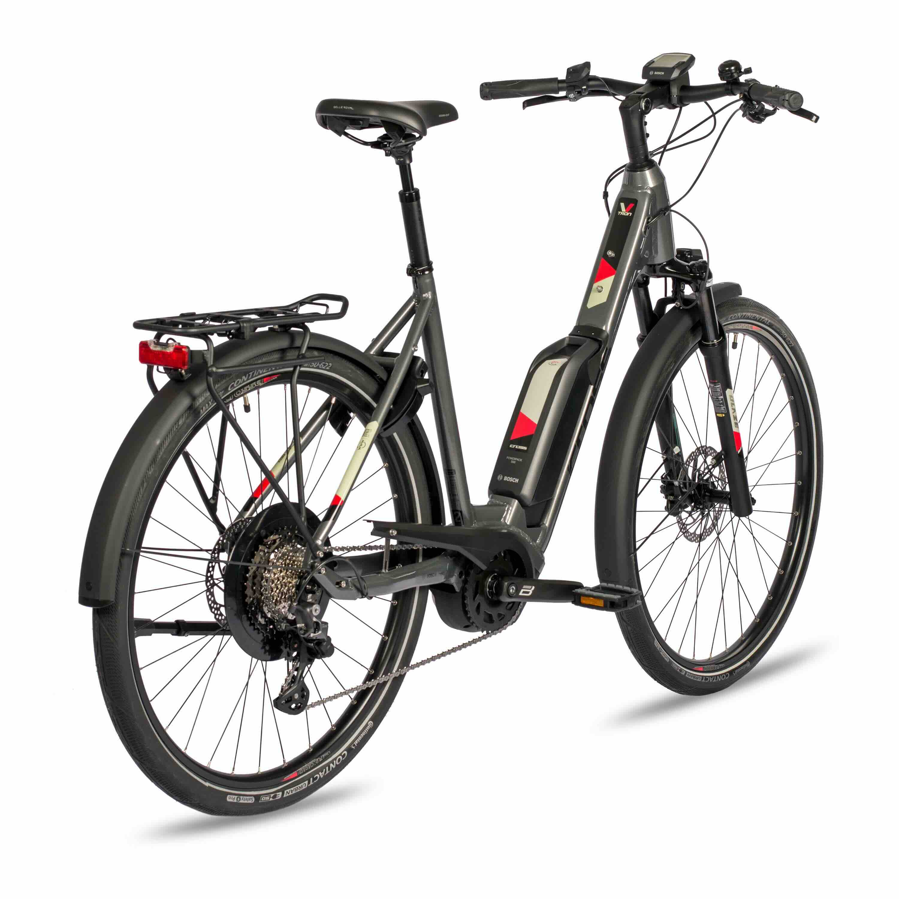 28 inch e-bike trekking bicycle LS Wave V-Tron Bosch Active Plus Line Gen3 500Wh 10S Shimano Deore