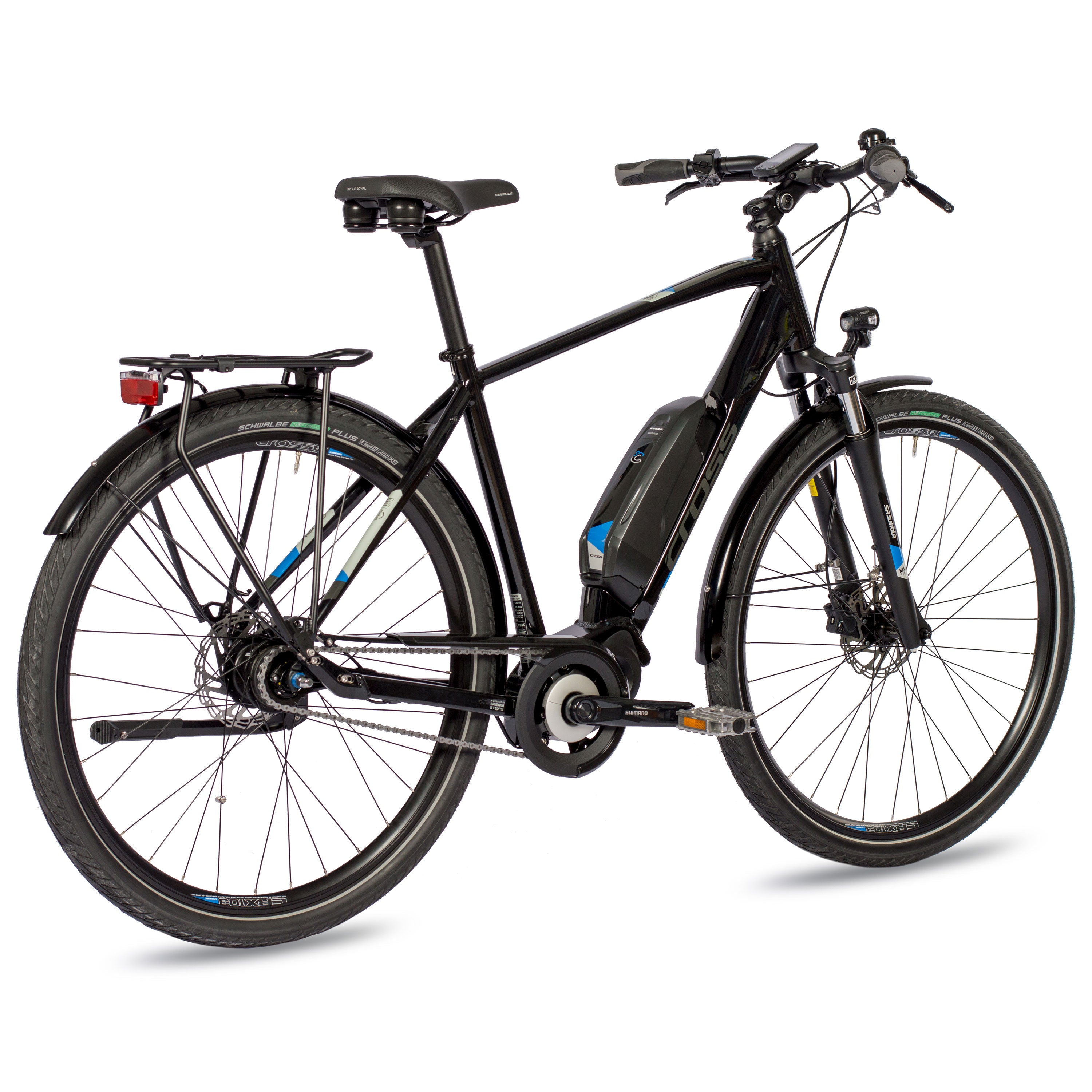 28 inch e-bike men City Bicycle V-Tron Shimano StеPS E-5000 418WH 7 x gang Shimano Nexus