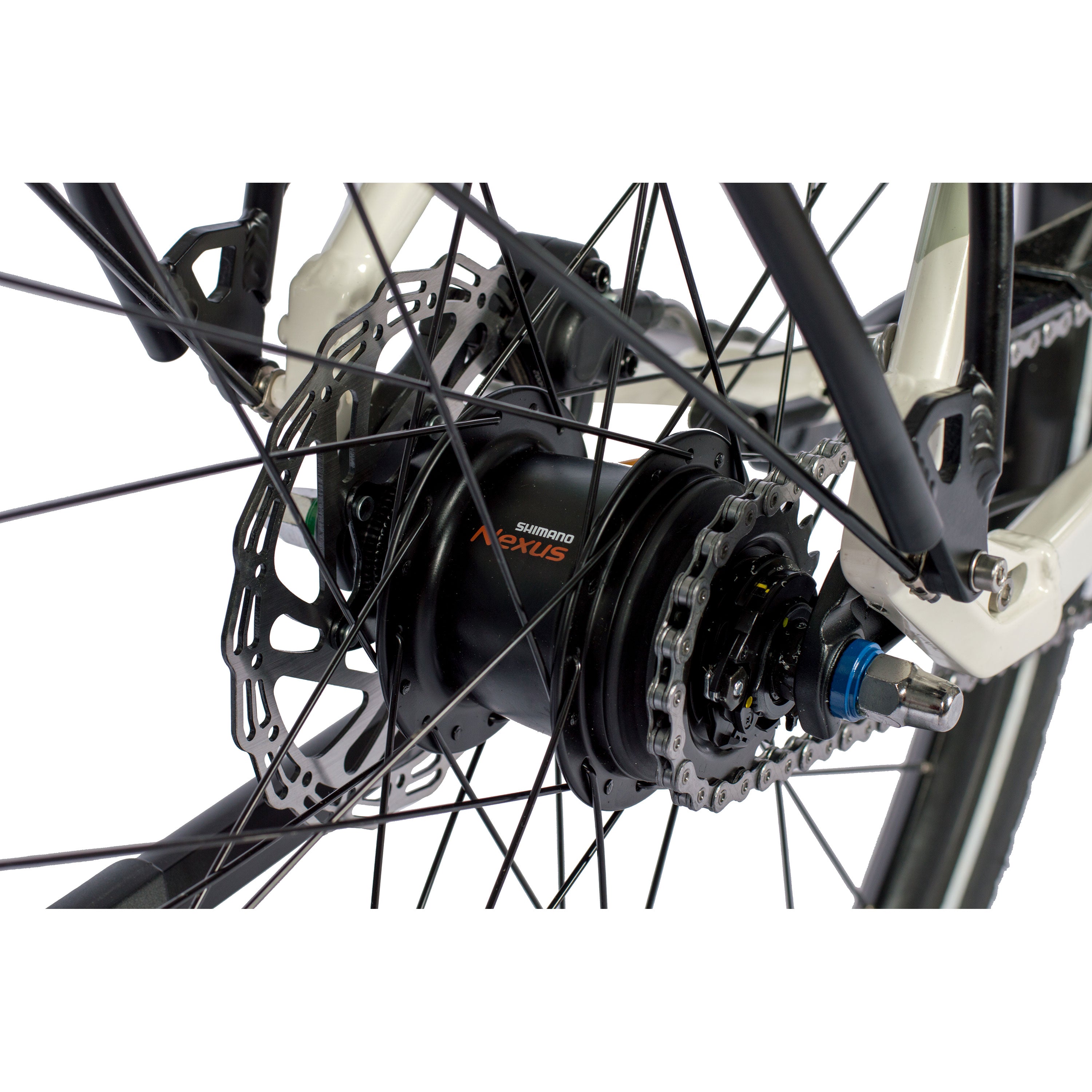 28 pouces de vélo de vélos Ville Ville V-Tron Shimano Stepps E-5000 418Wh 7 X Gang Shimano Nexus