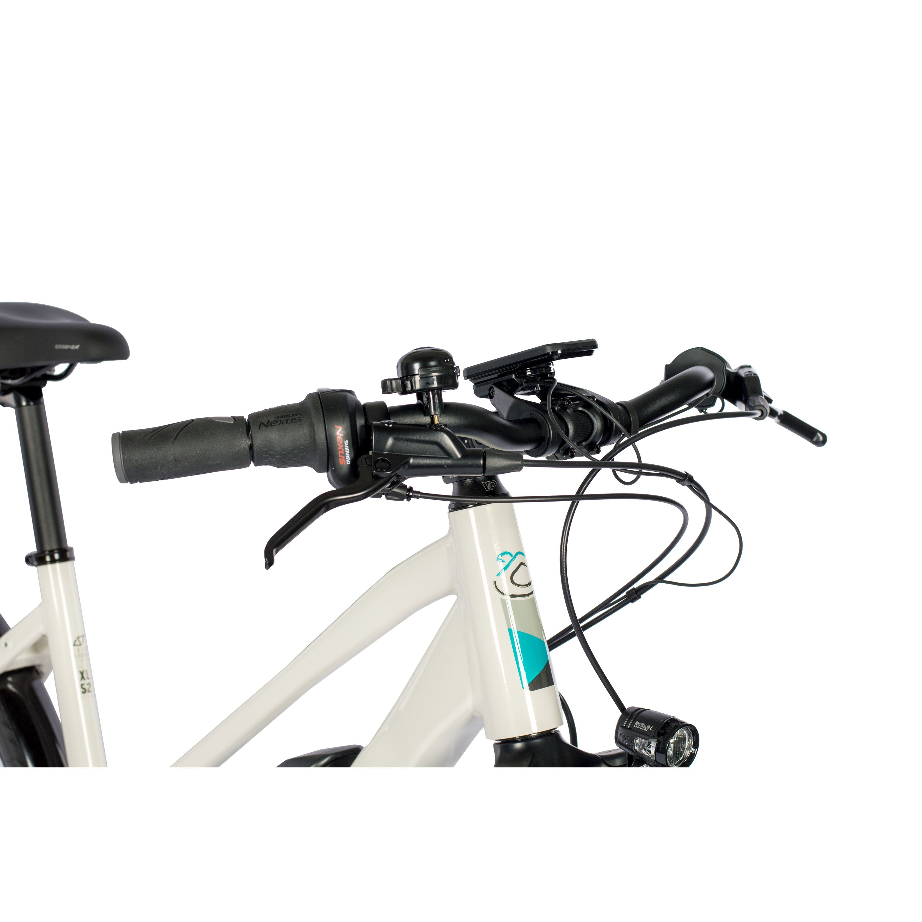 28 pouces de vélo de vélos Ville Ville V-Tron Shimano Stepps E-5000 418Wh 7 X Gang Shimano Nexus