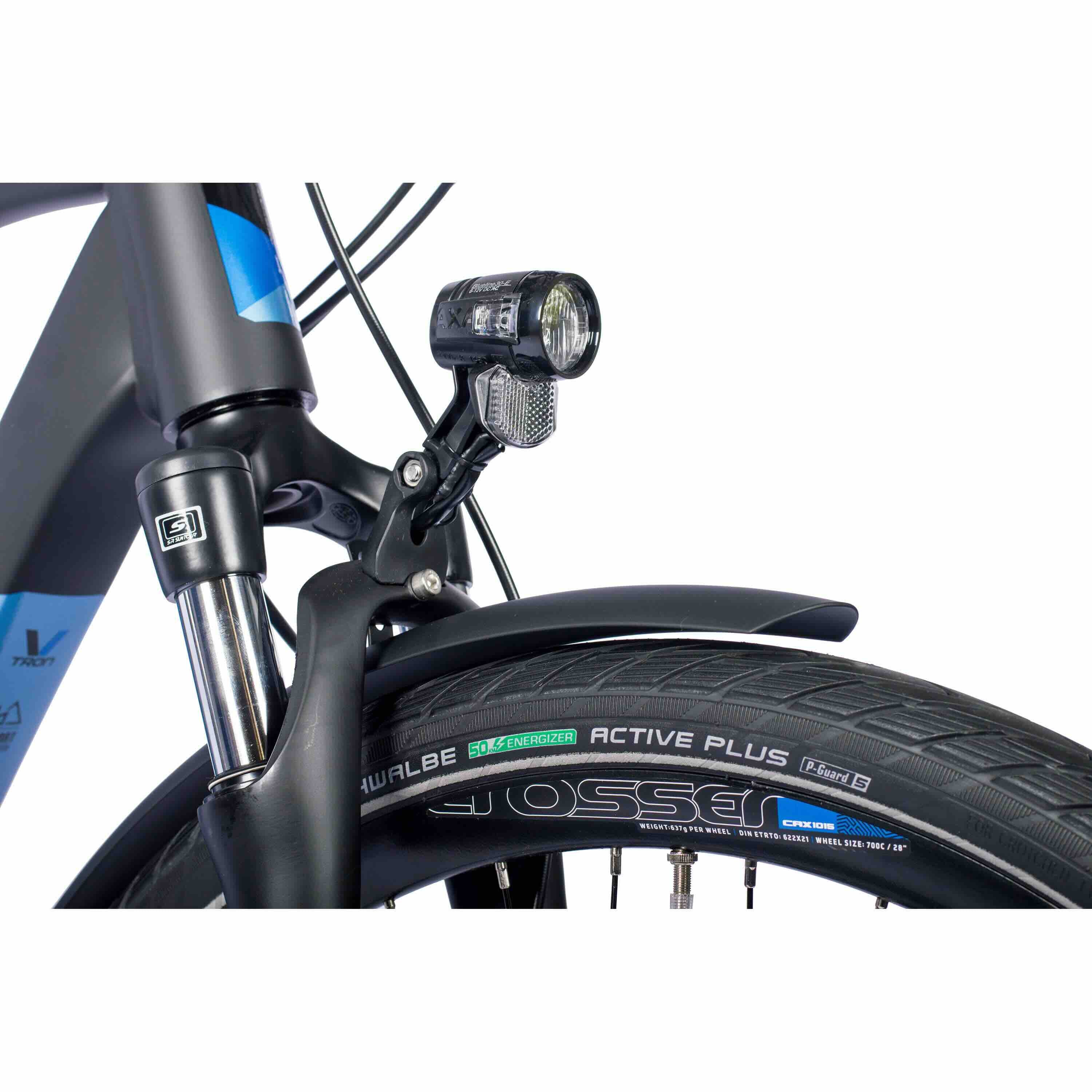 28 inch men e-bike trekking bicycle V-tron Shimano StеPS E-5000 418 Wh 9 x gang Shimano RD-T3000