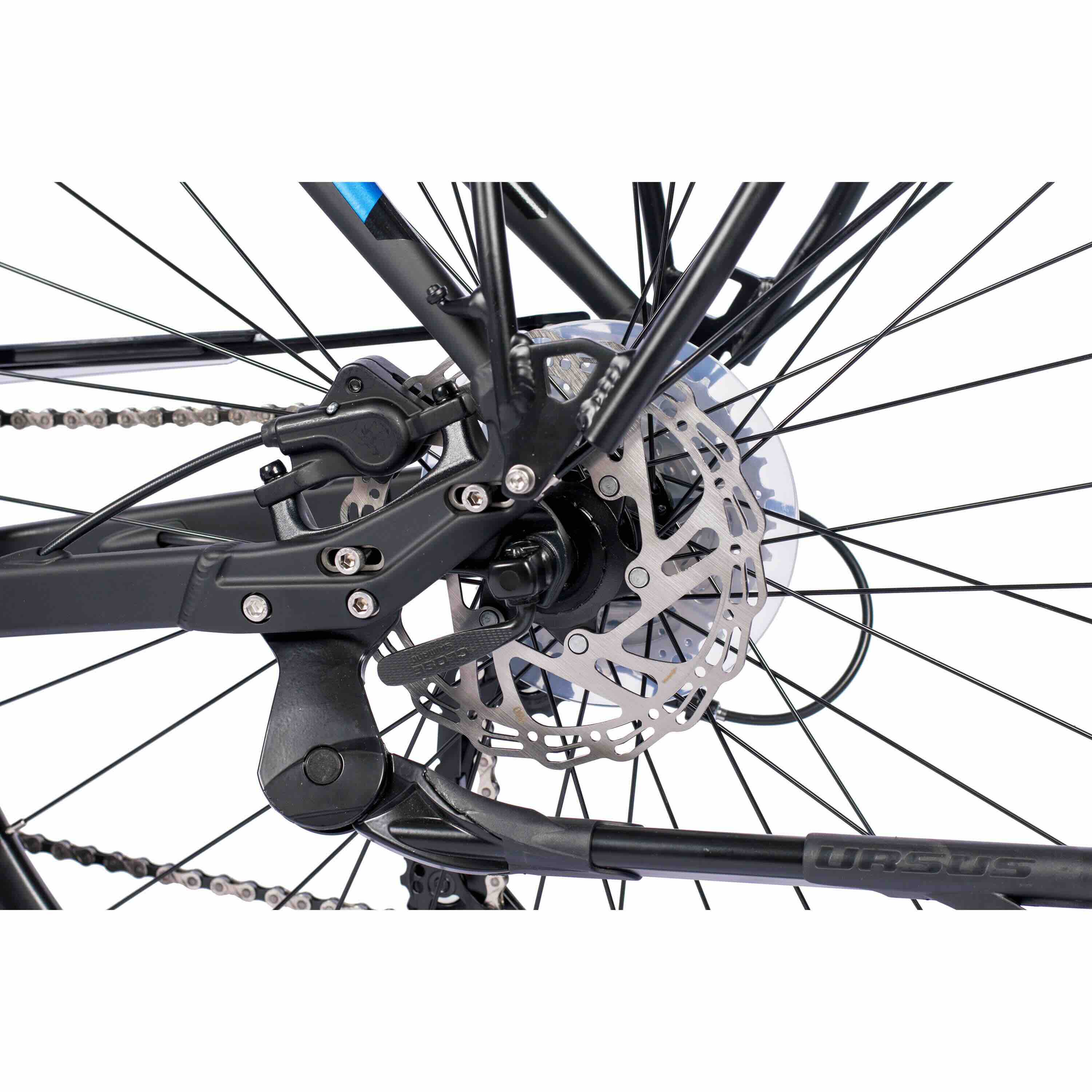 28 inch men e-bike trekking bicycle V-tron Shimano StеPS E-5000 418 Wh 9 x gang Shimano RD-T3000