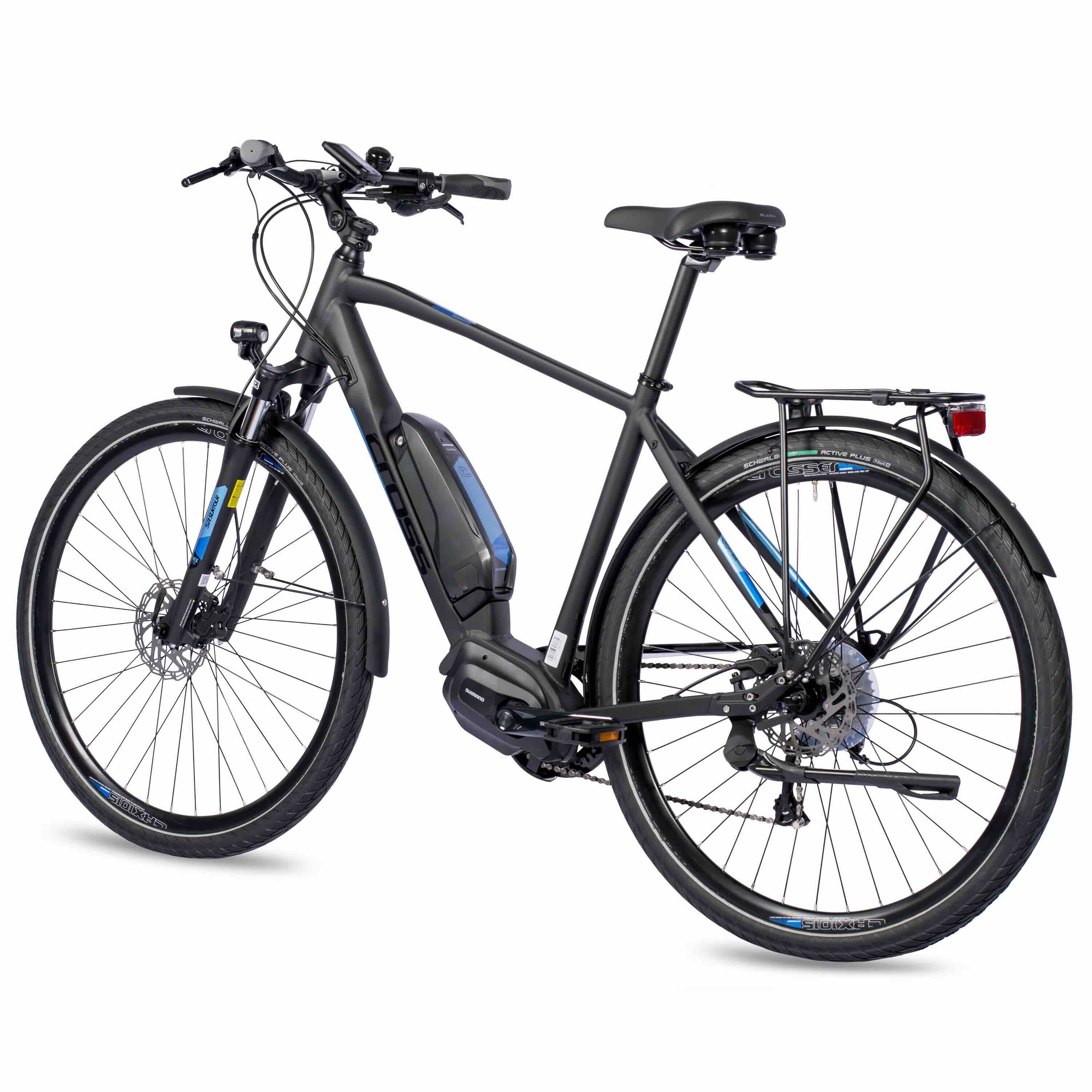 28 inch men e-bike trekking bicycle V-tron Shimano StеPS E-5000 418 Wh 9 x gang Shimano RD-T3000