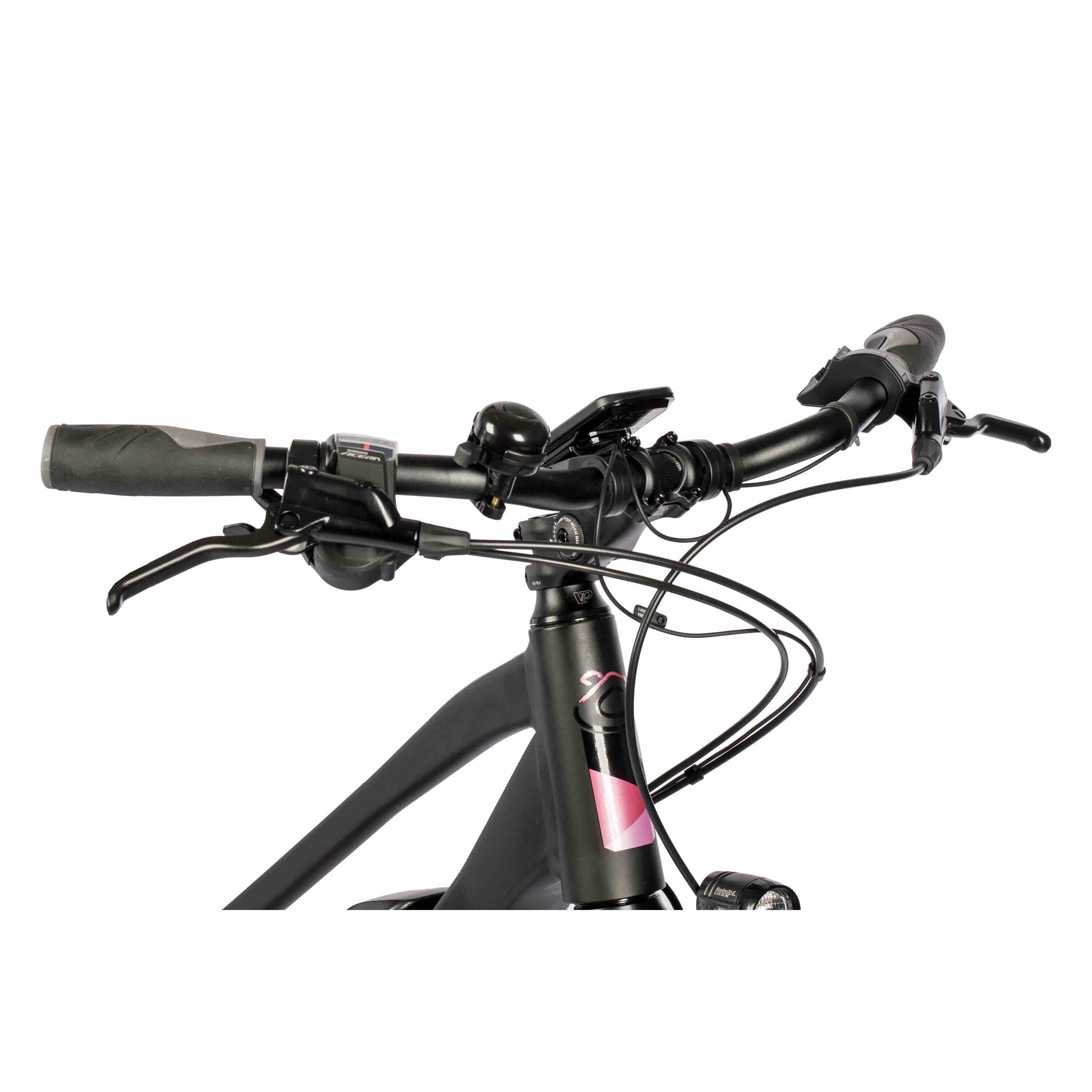28 inch women e-bike trekking bicycle V-tron Shimano StеPS E-5000 418 Wh 9 x gang Shimano RD-T3000