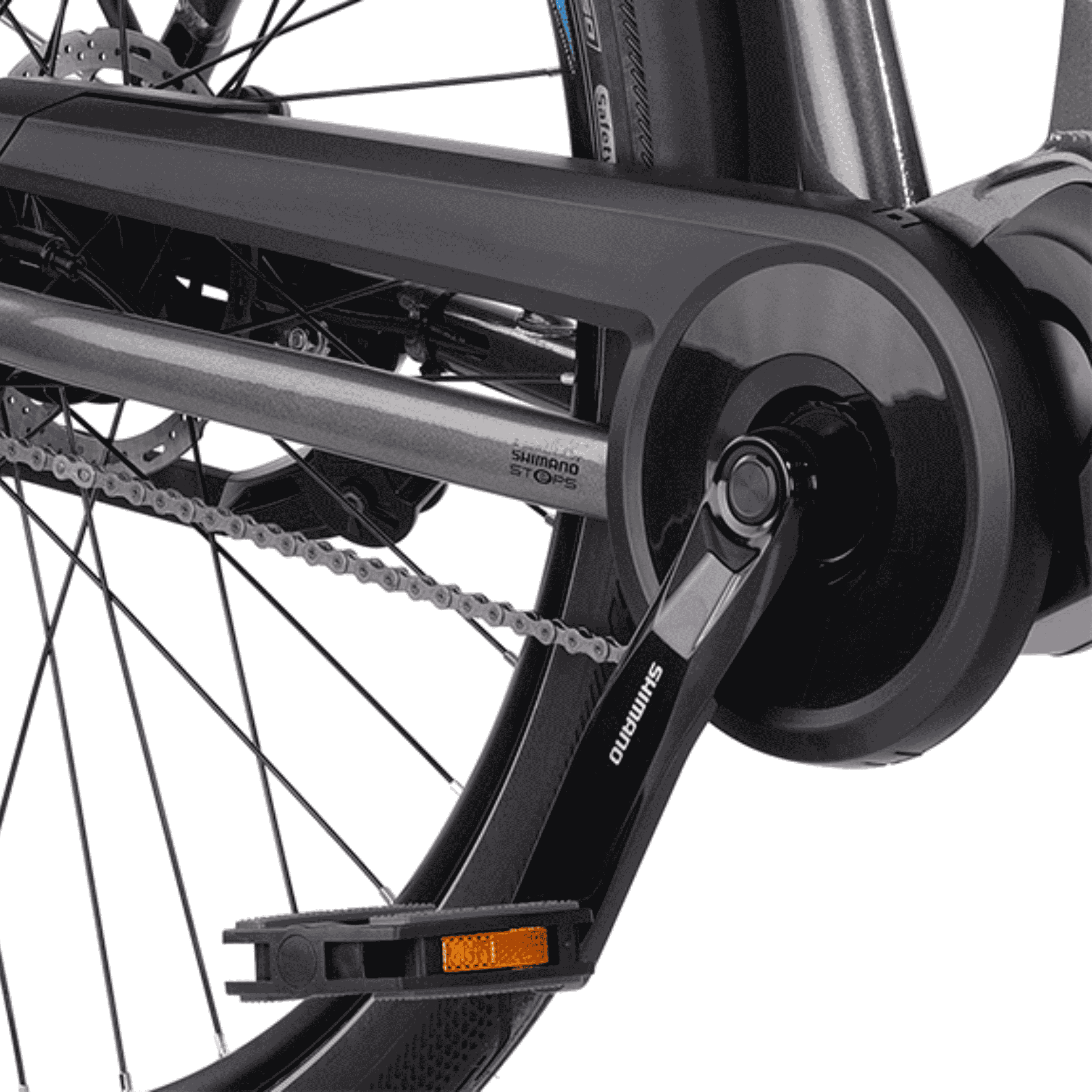 28 inch e-bike men City Bicycle X-TRON SR3 Shimano StеPS E-5000 418WH 5 gear Shimano Nexus Inter